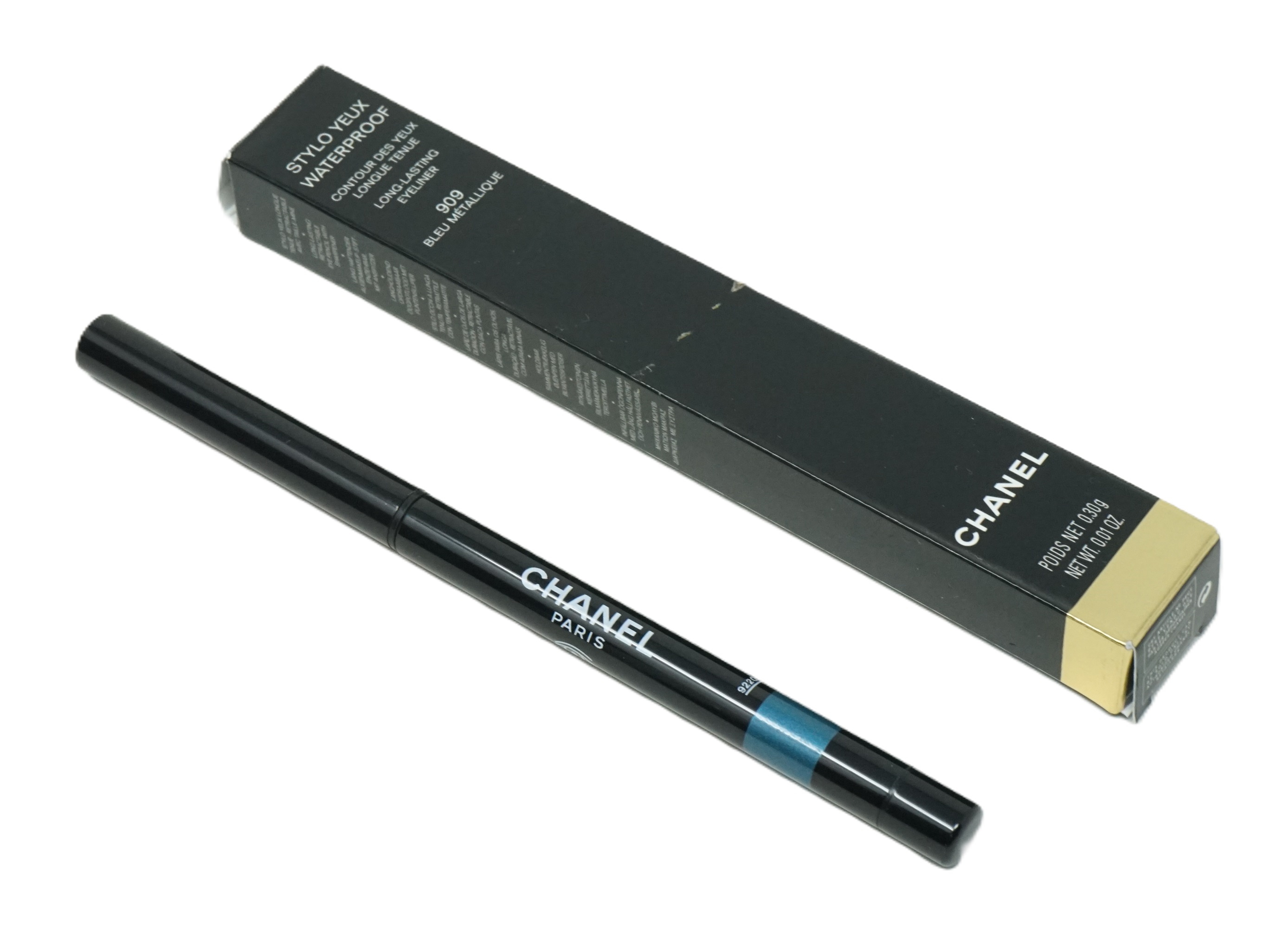 Chanel Stylo Yeux Wasserfestes Eyeliner 0,3g Bleu Metallique 909