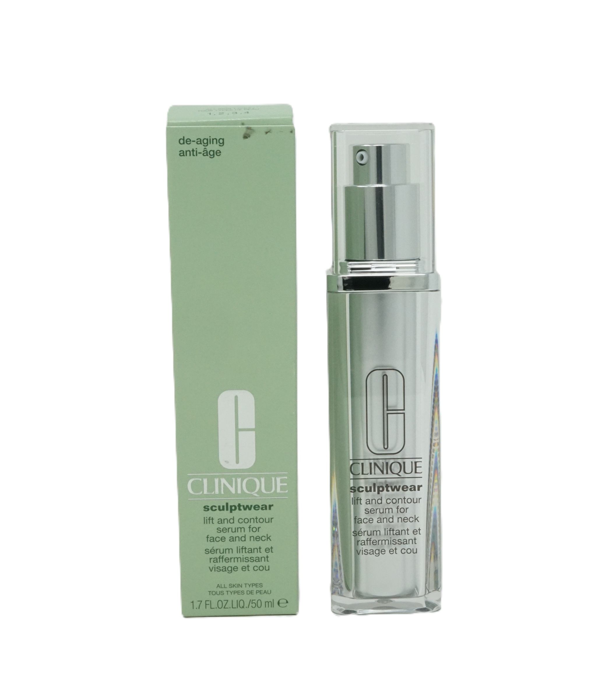 Clinique Sculptwear Serum für Gesicht und Hals Alle Hauttypen 50 ml