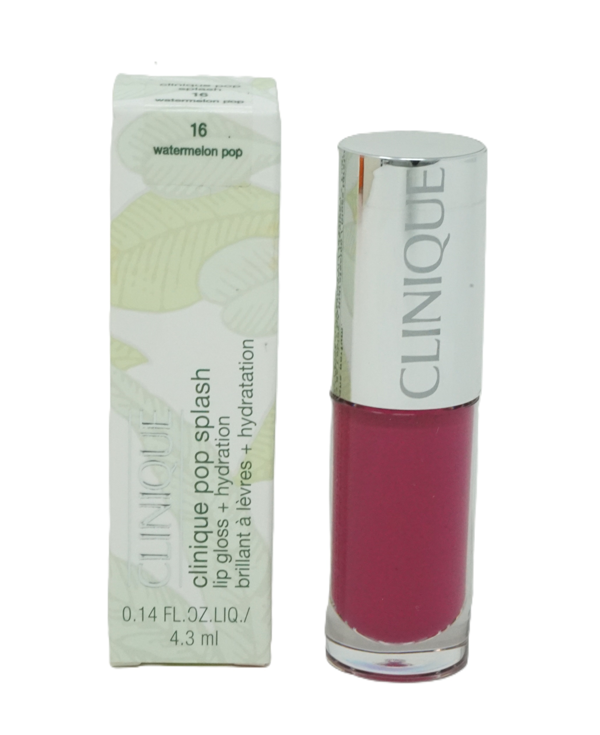 Clinique pop splash lip gloss+hydration 16 watermelon pop 4,3 ml