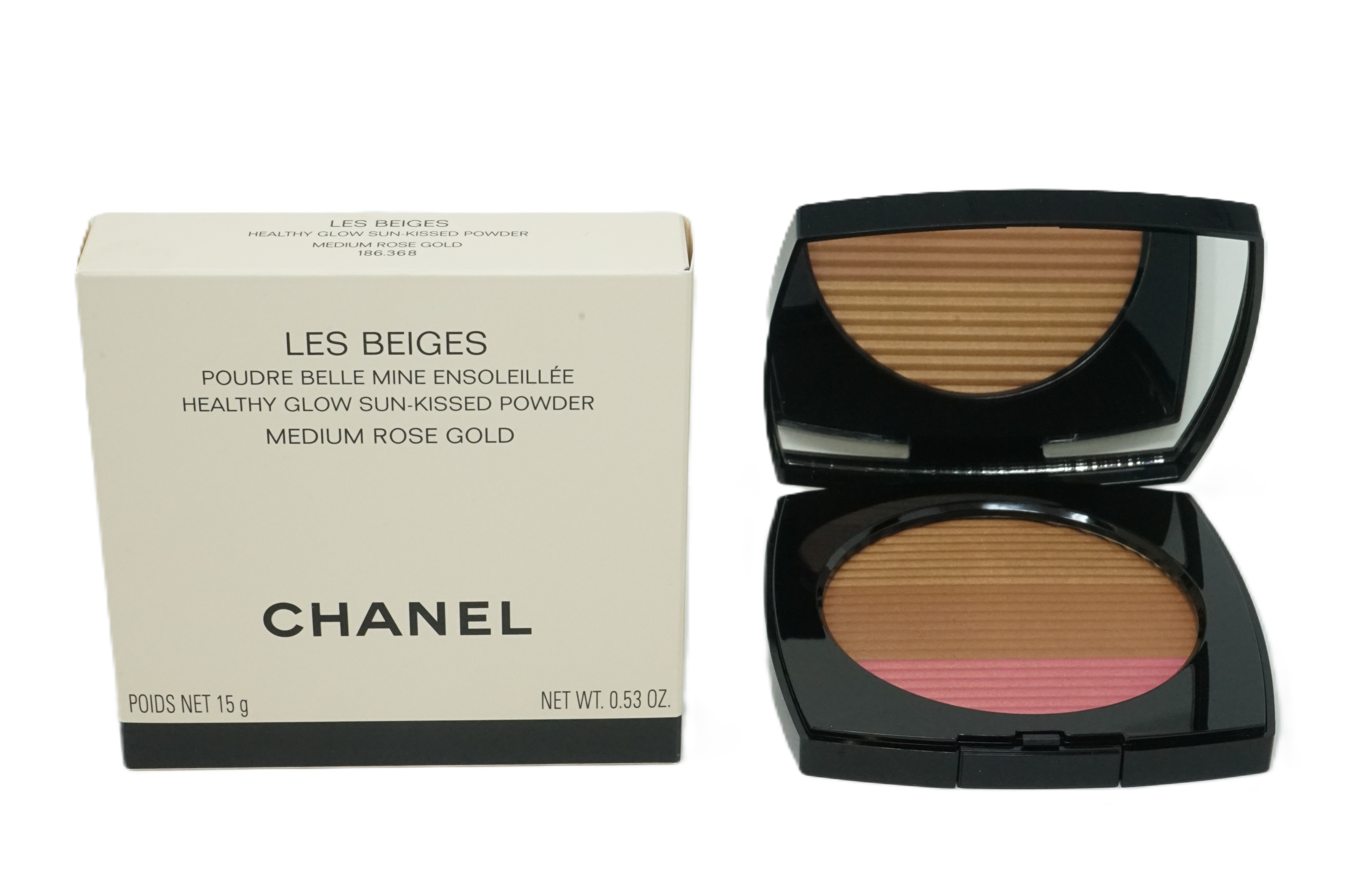 Chanel Les Beiges Poudre Belle Mine Ensoleillée Medium Rose Gold 15g