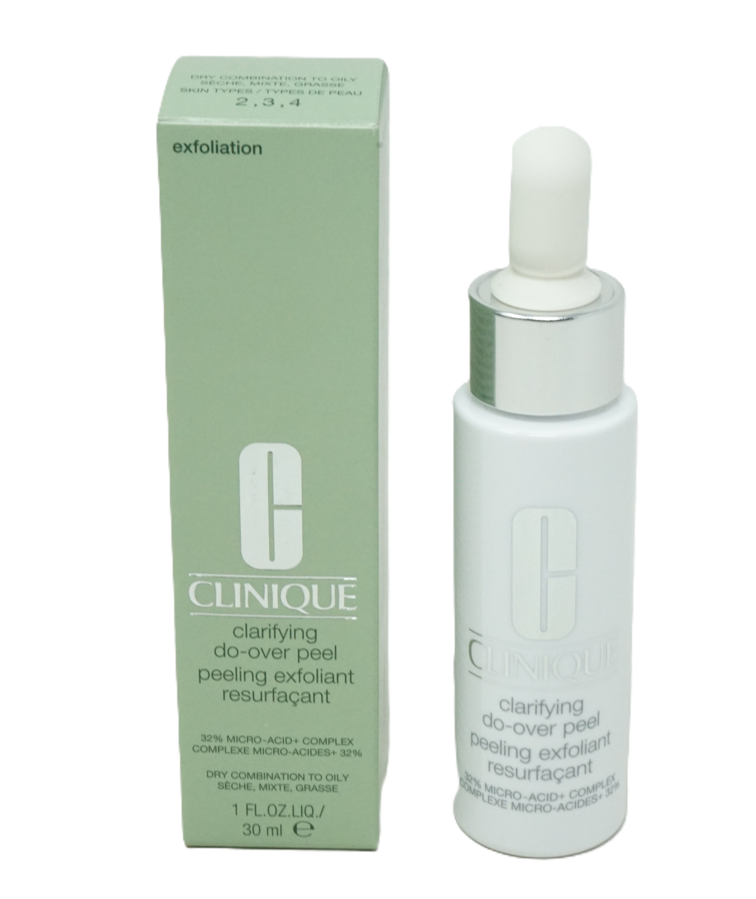 Clinique Clarifying Gesichtspeeling do-over peel skin types 2,3,4 30ml