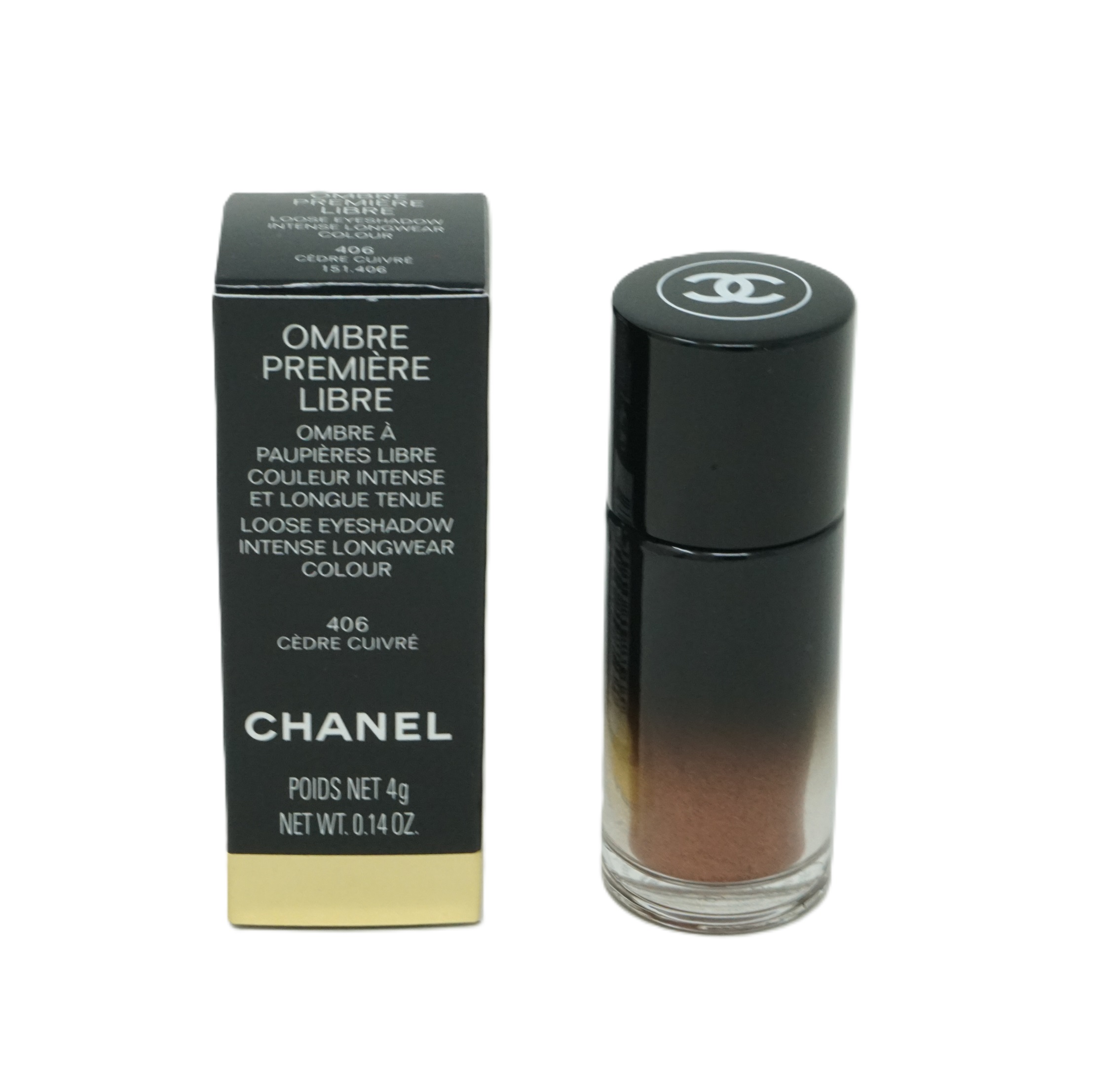 Chanel Ombre Premiere Libre 4g Intense Lidschatten 406 Cedre Cuivré