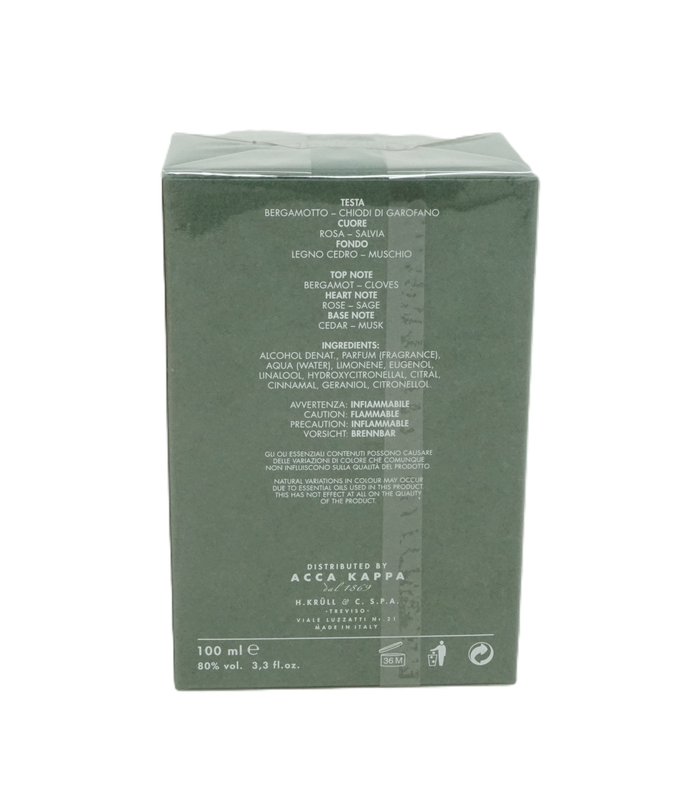 Acca Kappa Libocedro & Salvia Eau de Parfum 100 ml