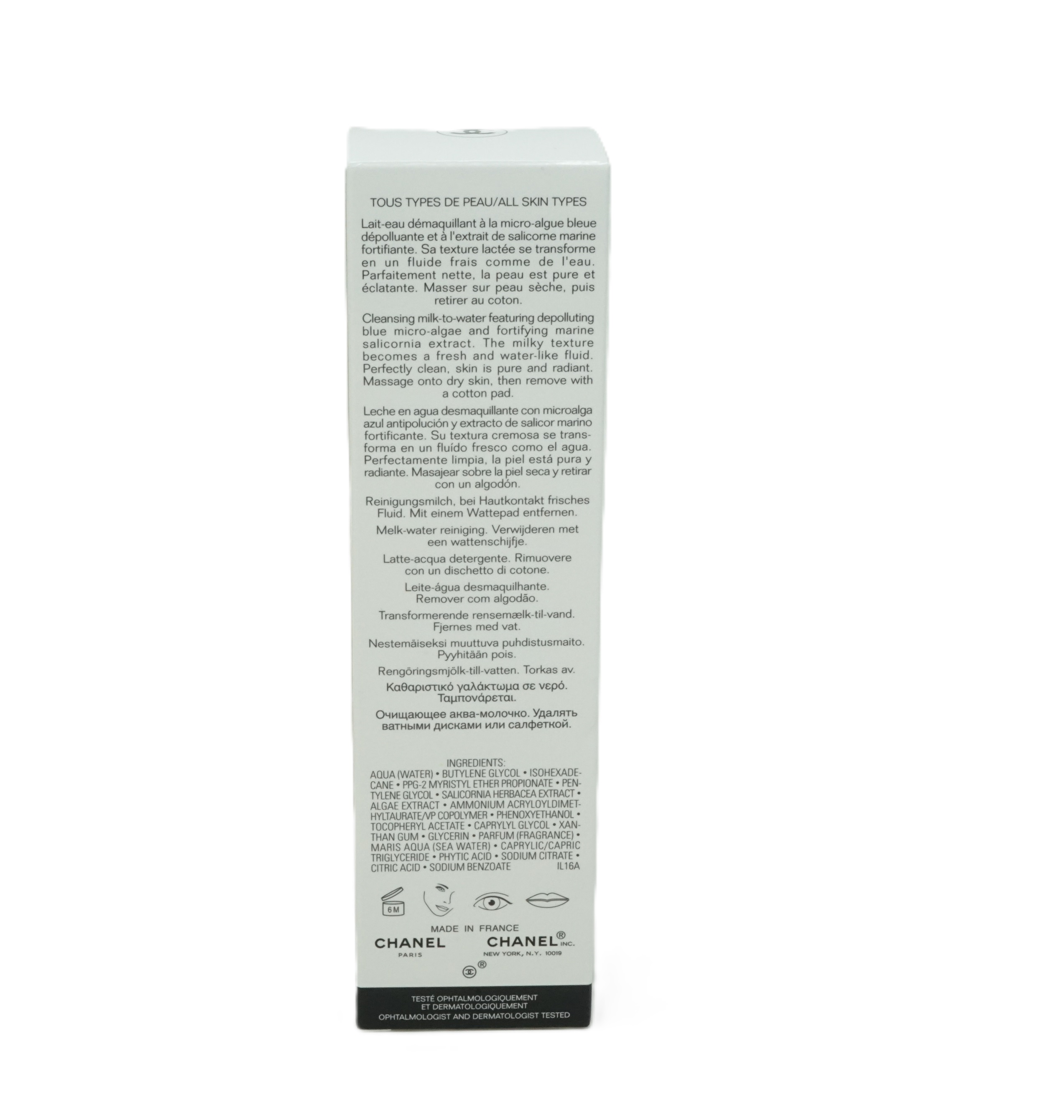 Chanel Le Lait Fraicheur d'Eau Reinigungsmilch 150 ml