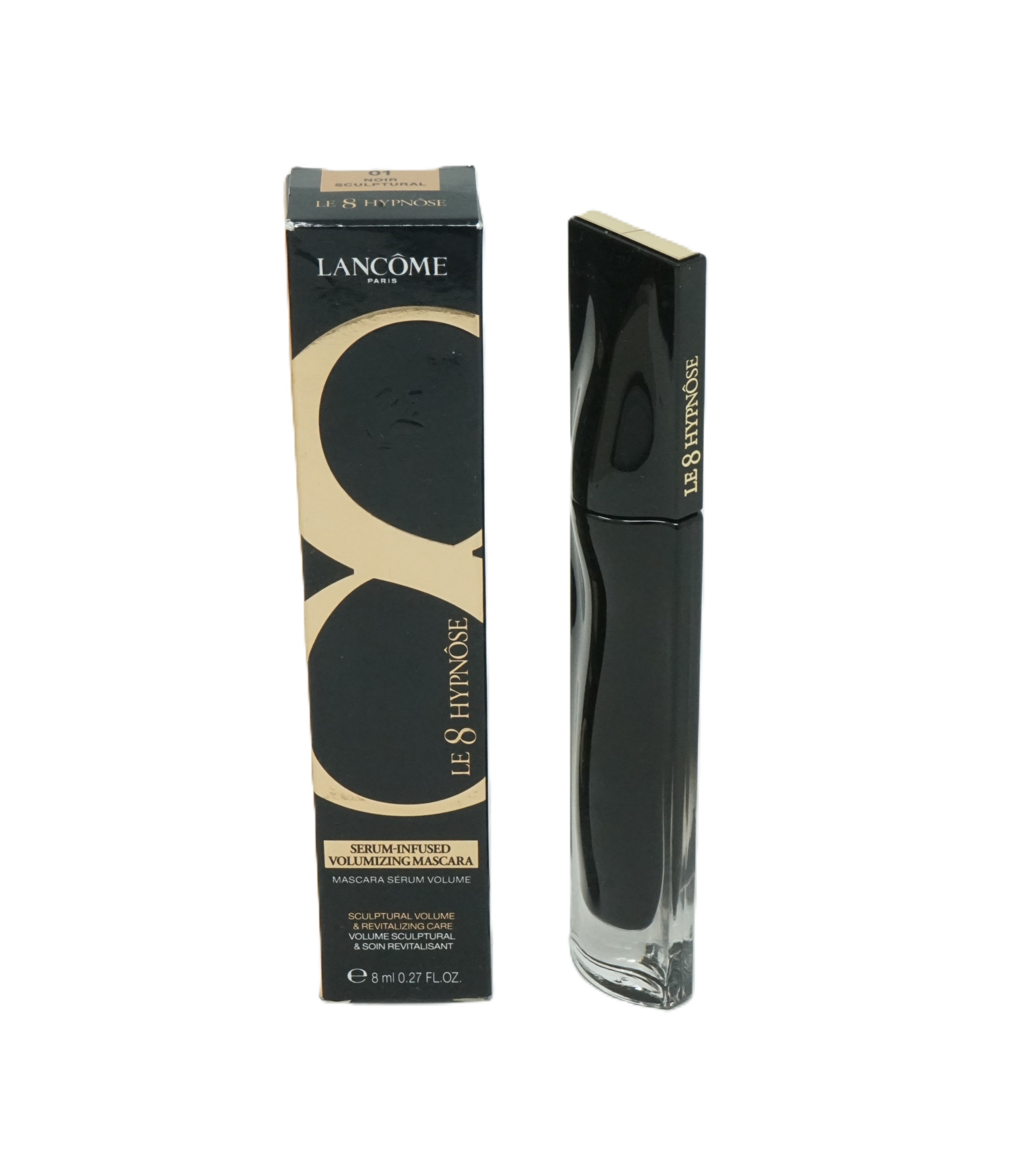 Lancome Le 8 Hypnose Serum Infused Volume Mascara 8ml Noir Sculptural 01