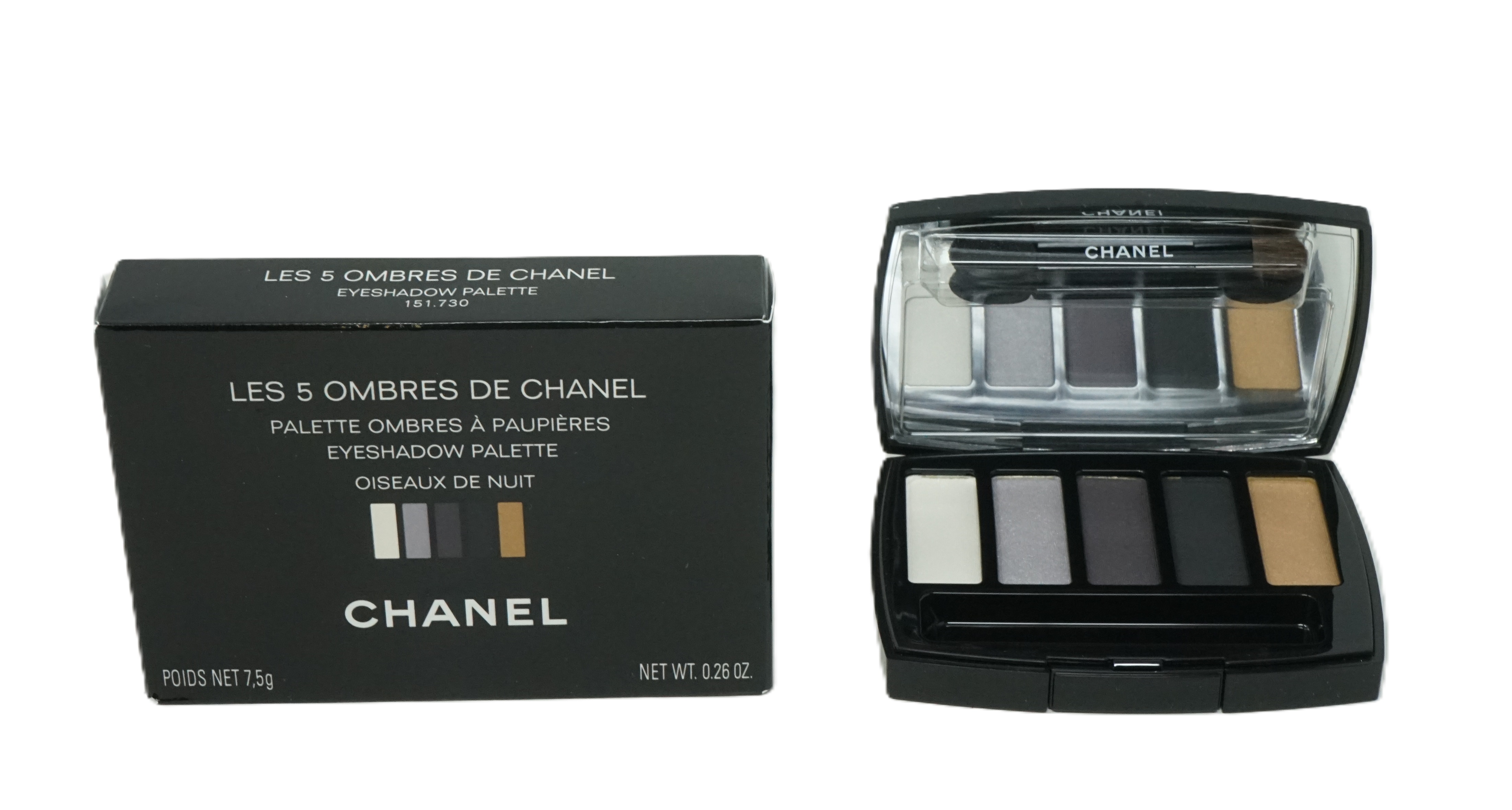 Chanel Les 5 Ombres Eyeshadow Palette Oiseaux De Nuit 7,5g