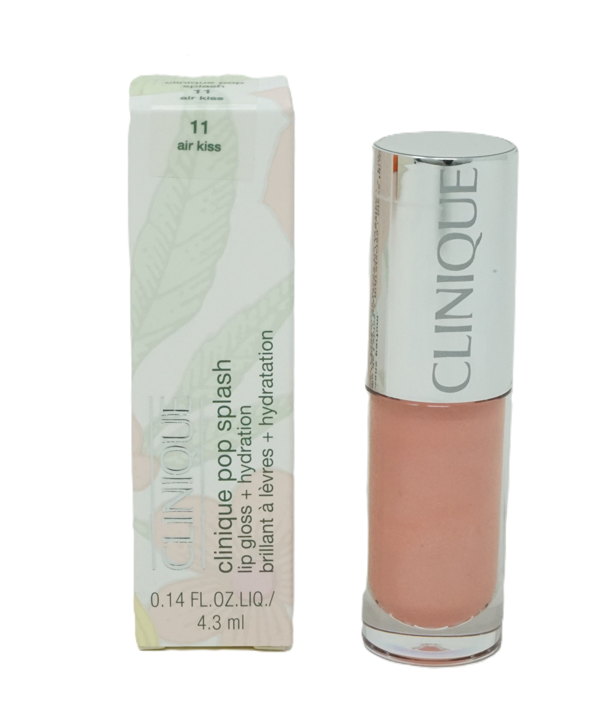 Clinique pop splash lip gloss+hydration 11 air kiss 4,3 ml