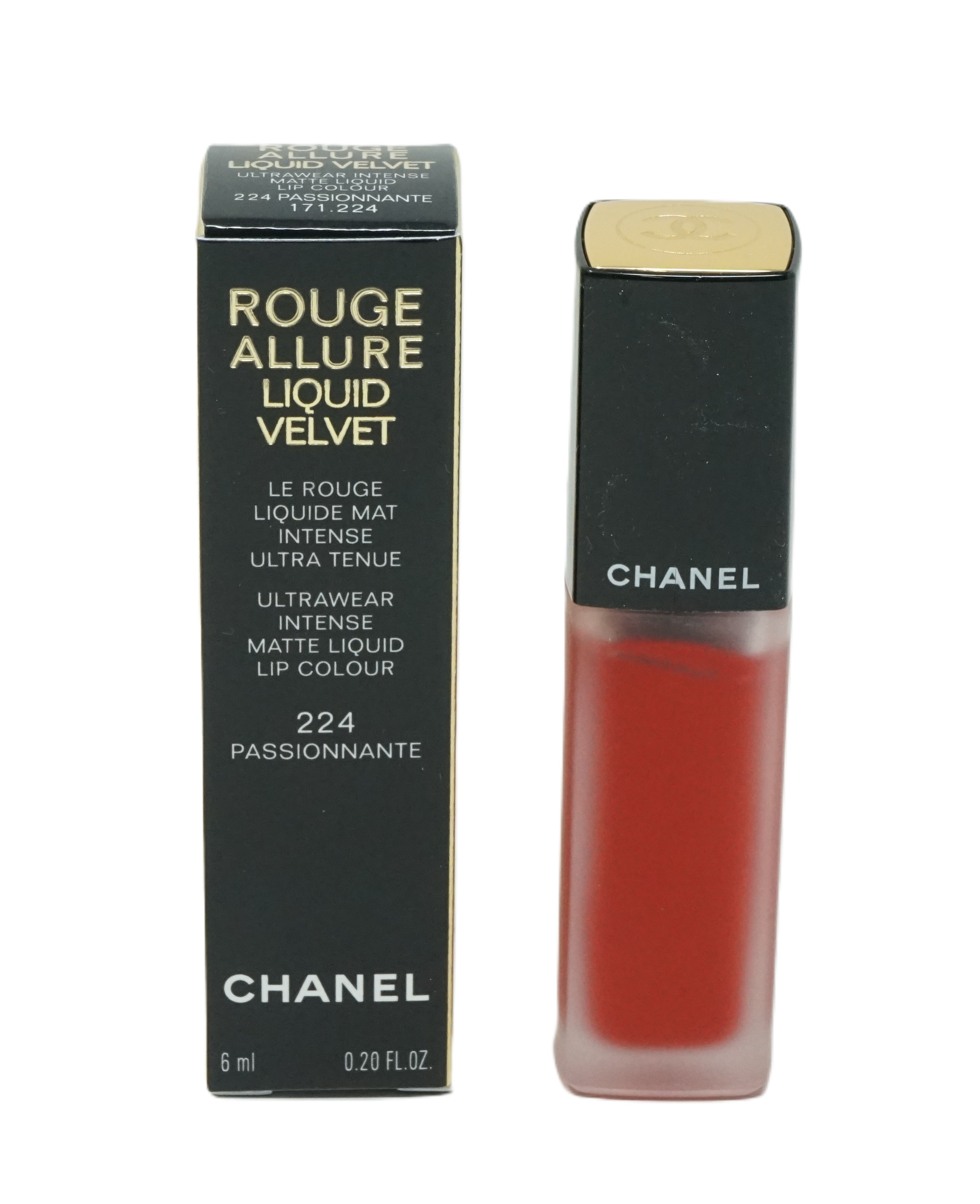 Chanel Rouge Allure Ink Matte Liquid Lip Colour Lippenstift 224 Passionnante  6 ml