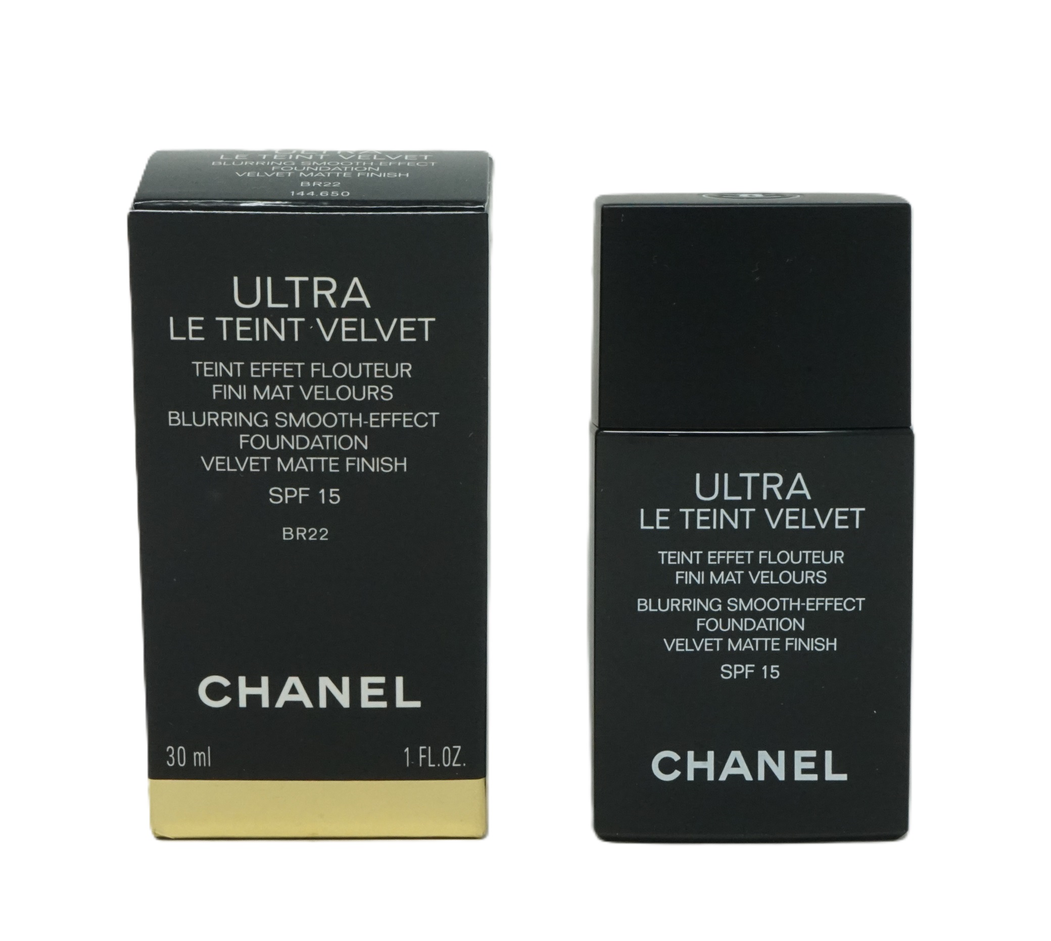 Chanel Le Teint Velvet Matte Finish Foundation 30 ml SPF 15 BR22