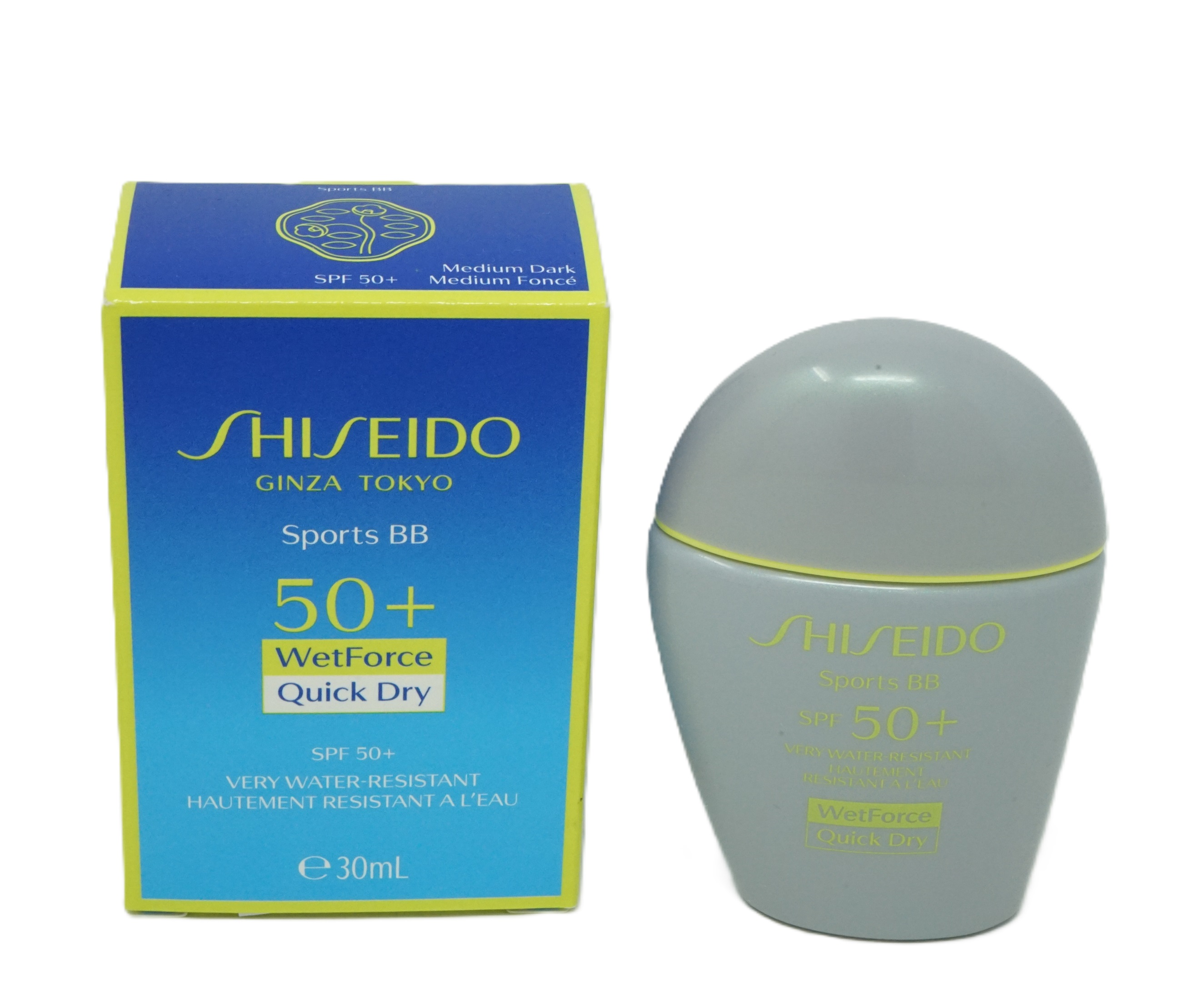 Shiseido Ginza Tokyo BB Quick Dry Sonnenschutz SPF50+ 30ml Very Dark