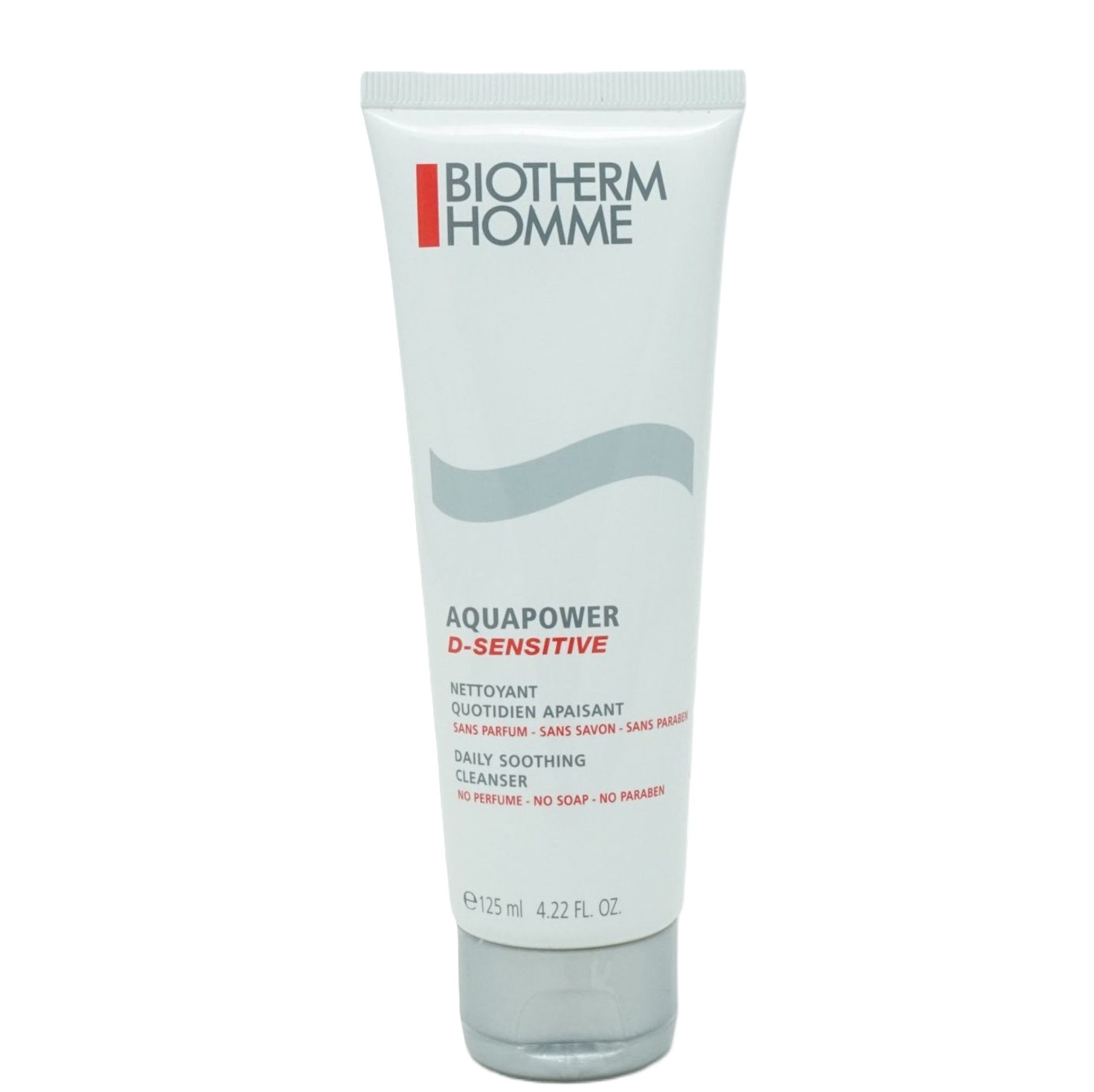 Biotherm Homme AQUAPOWER D-Sensitive Daily Shoothing Cleanser 125ml