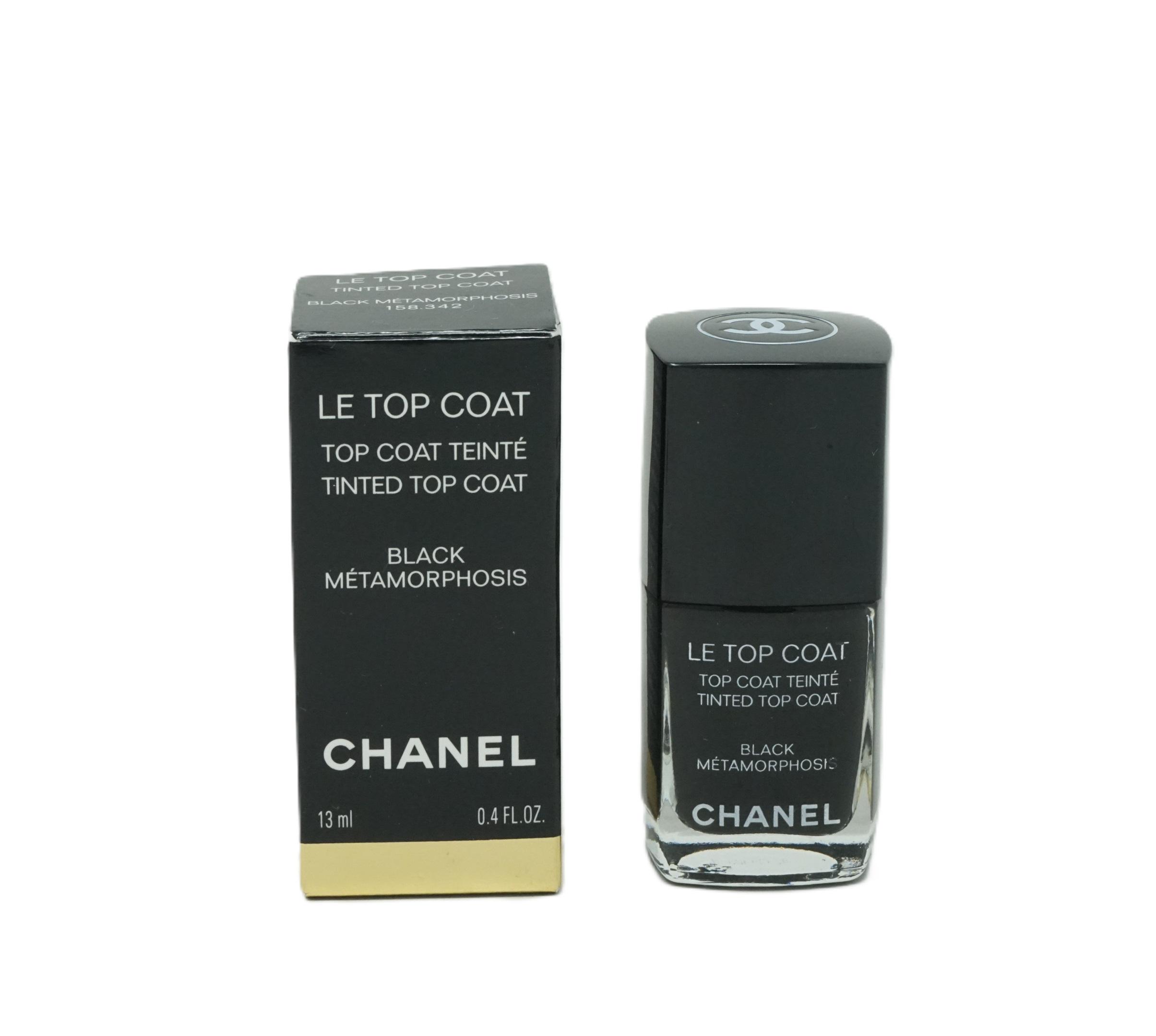 Chanel Le Top Coat 13ml Black Métamorphosis