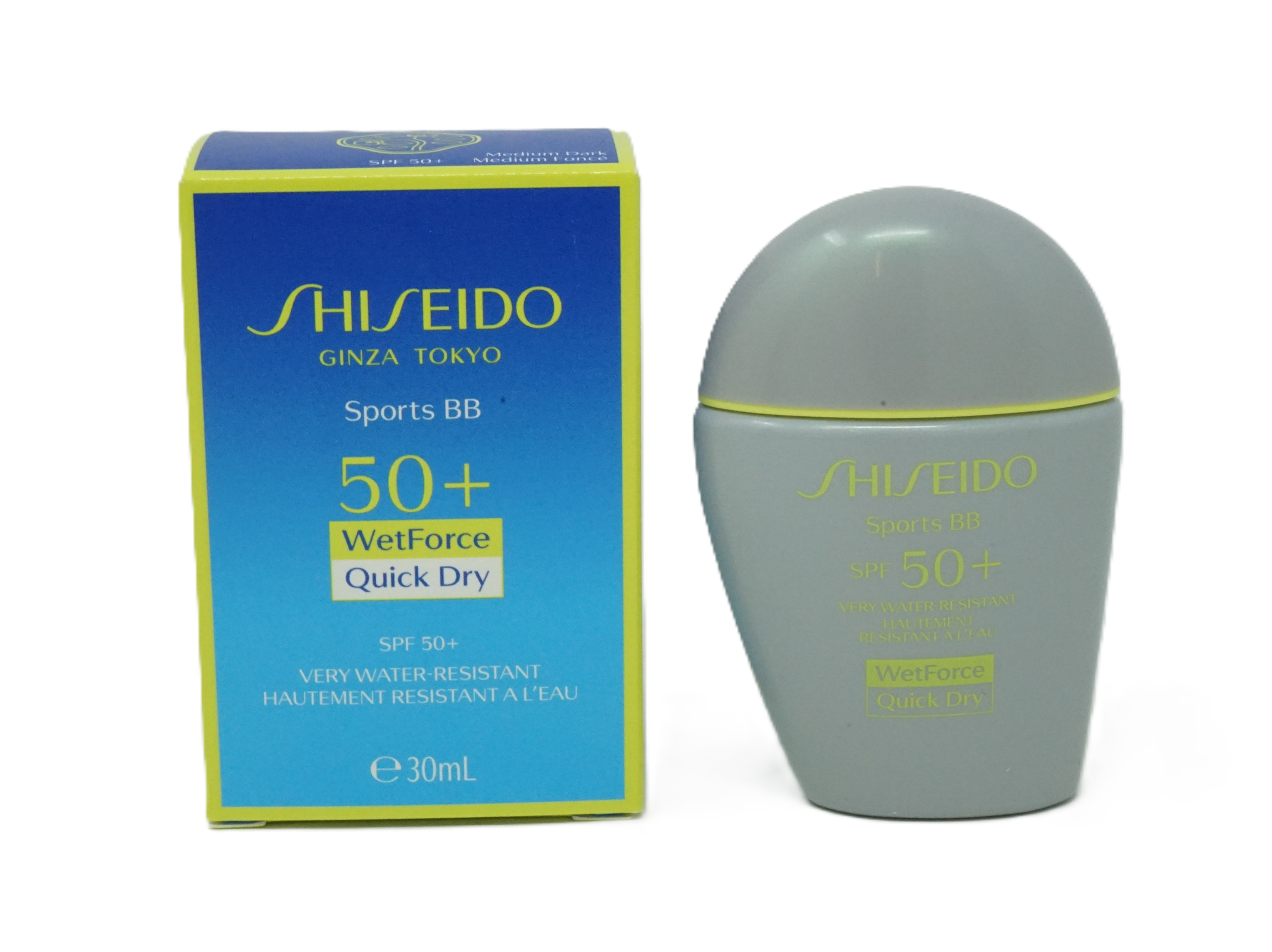 Shiseido Ginza Tokyo BB Quick Dry Sonnenschutz SPF50+ 30ml Medium Dark