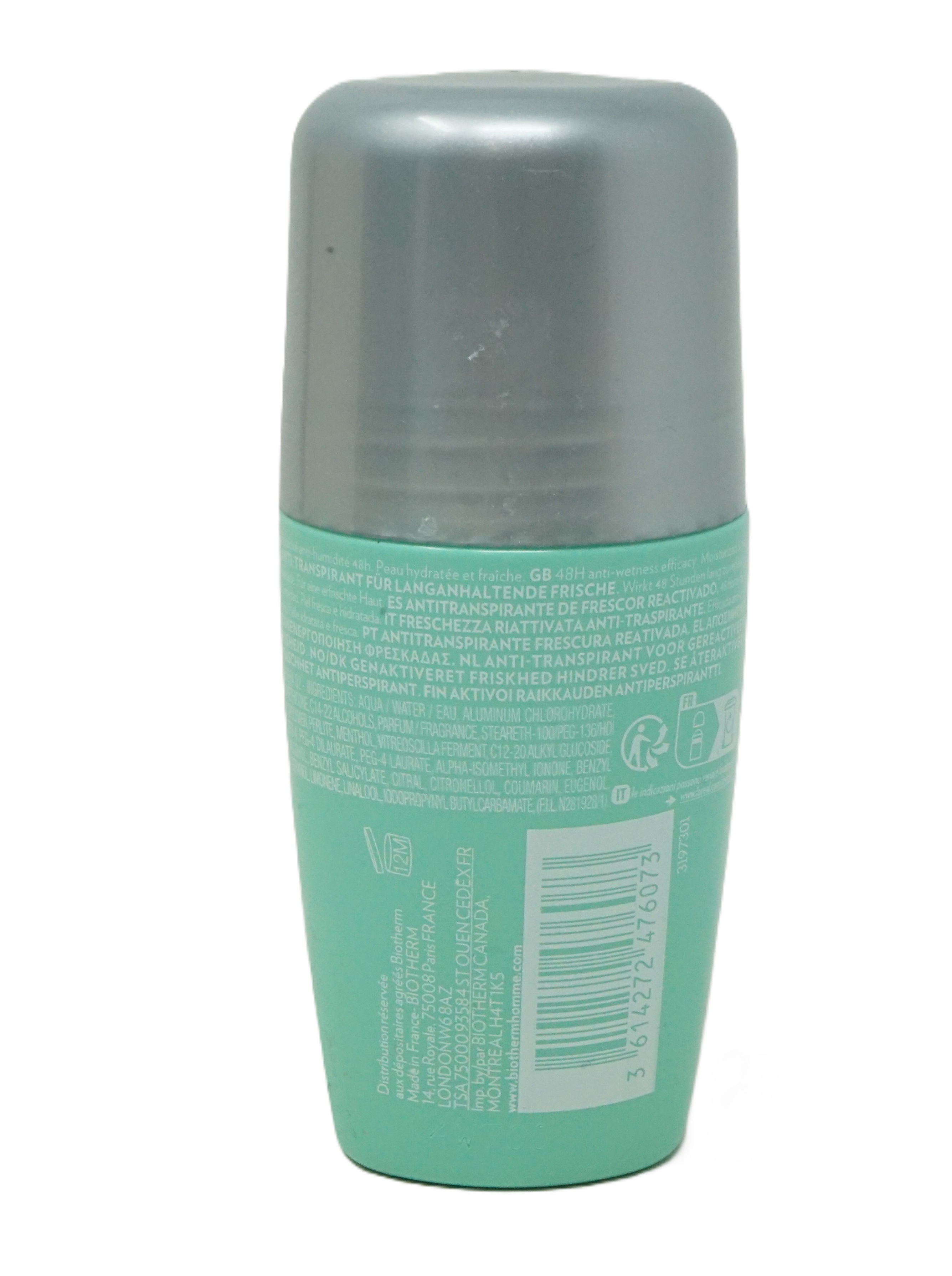 Biotherm Homme Aquapower Deo Roll-on 75ml