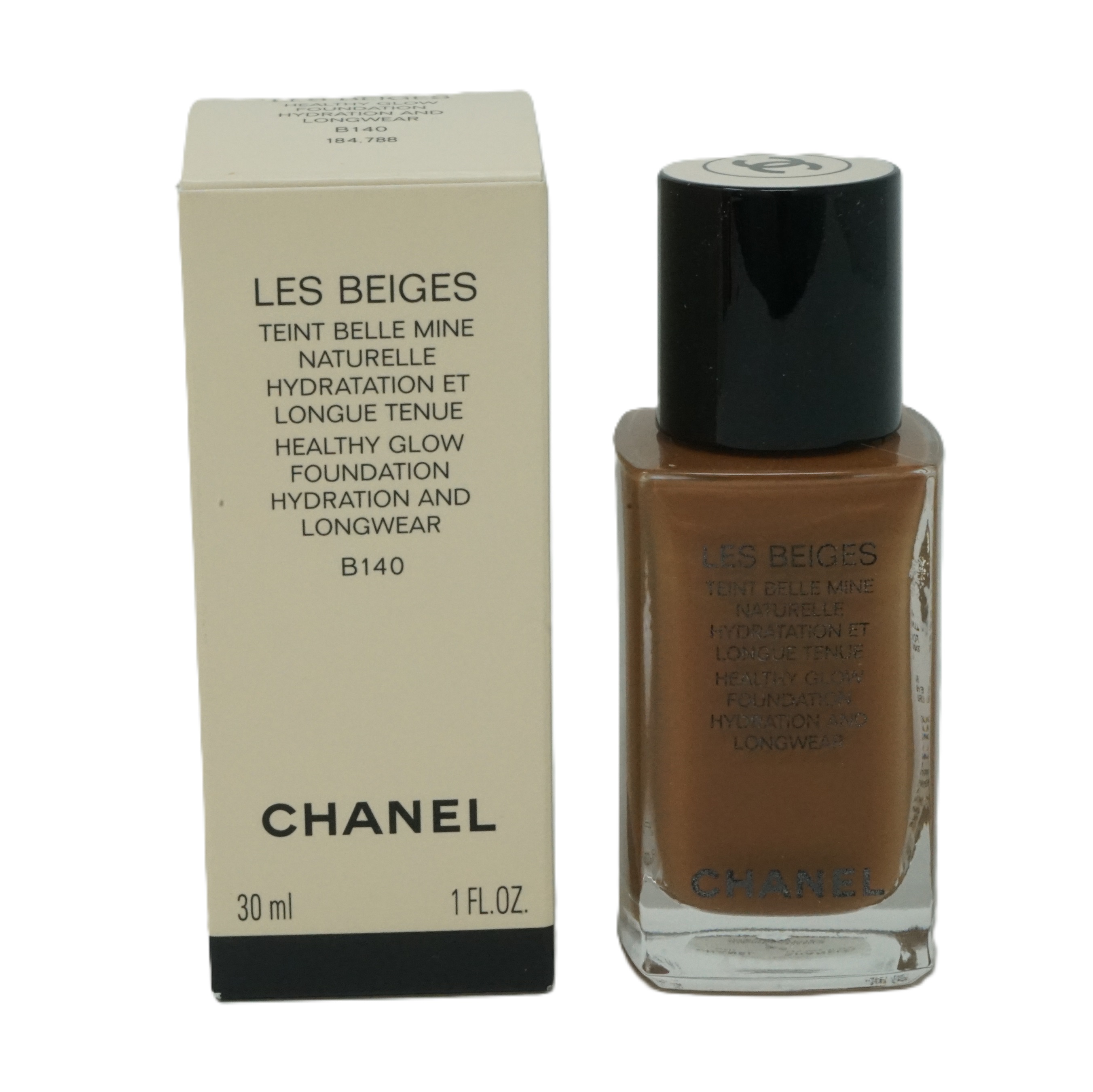 Chanel Les beiges Healthy glow Foundation hydration and longwear B140 30ml