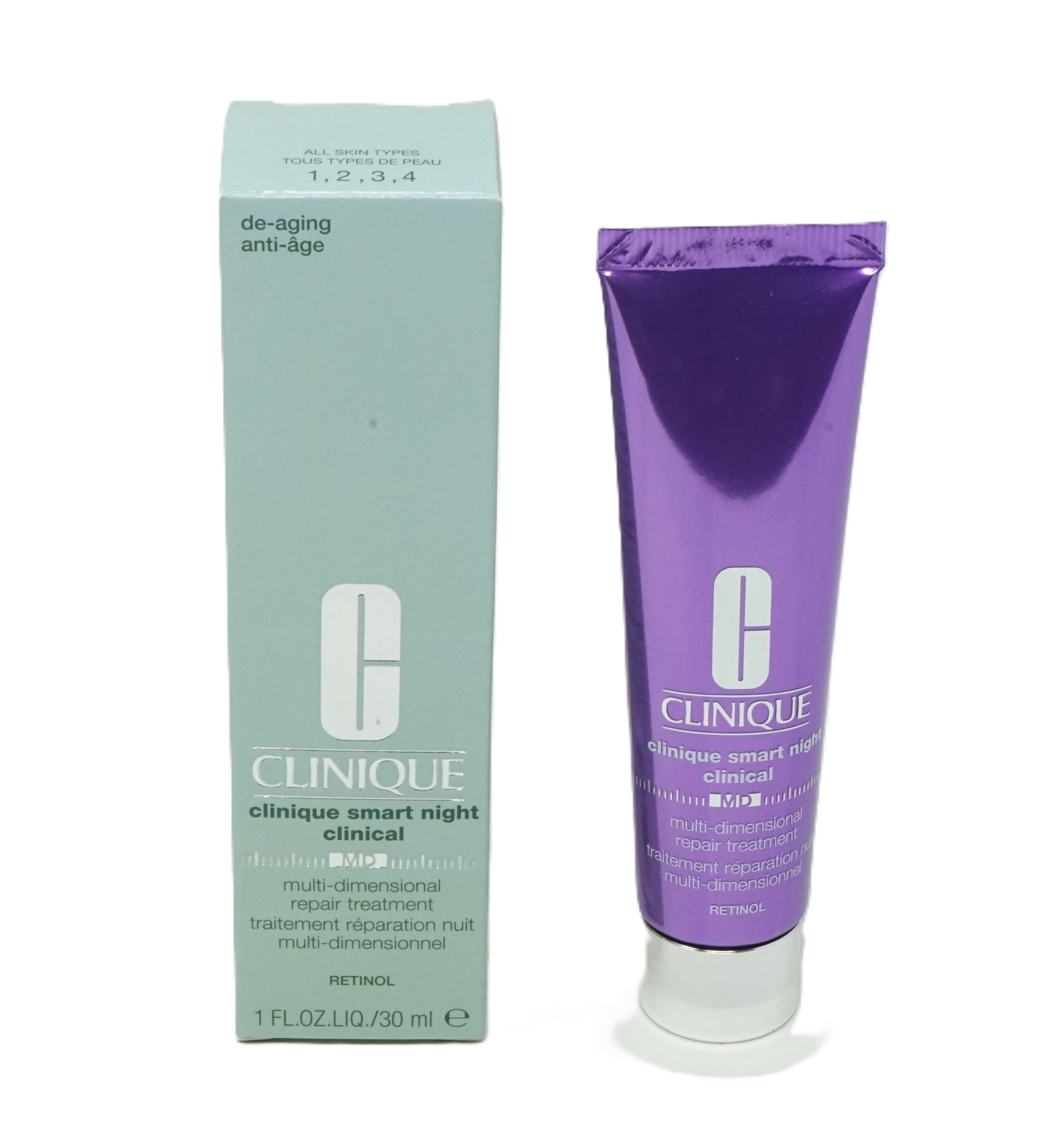 Clinique smart night clinical multi-dimensional repair treatment all skin types 30ml