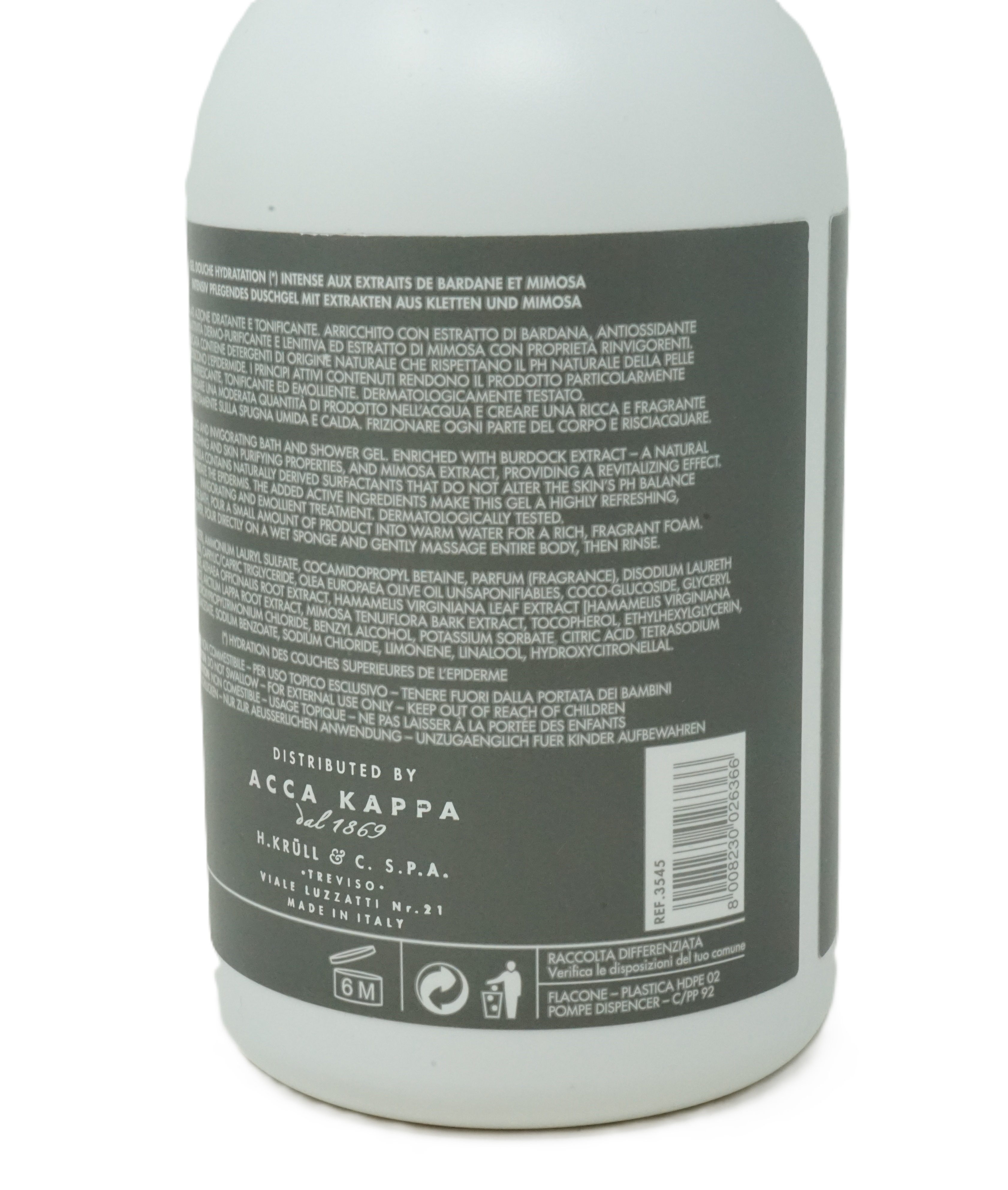 Acca Kappa Giallo Elicriso Bath & Shower Gel 500 ml
