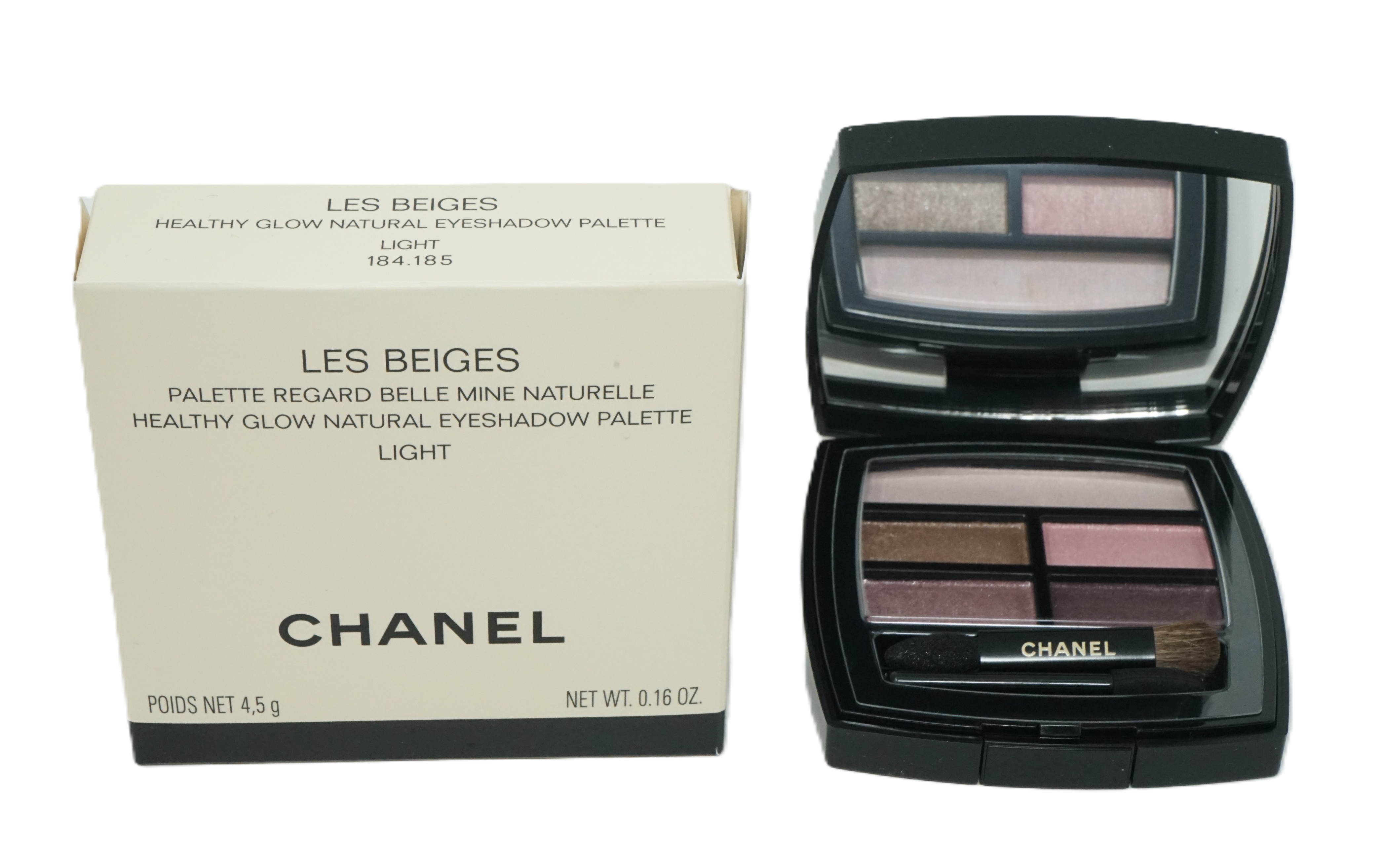Chanel Les Beiges Glow Natural Eyeshadow Palette Lidschatten  Light 4,5g