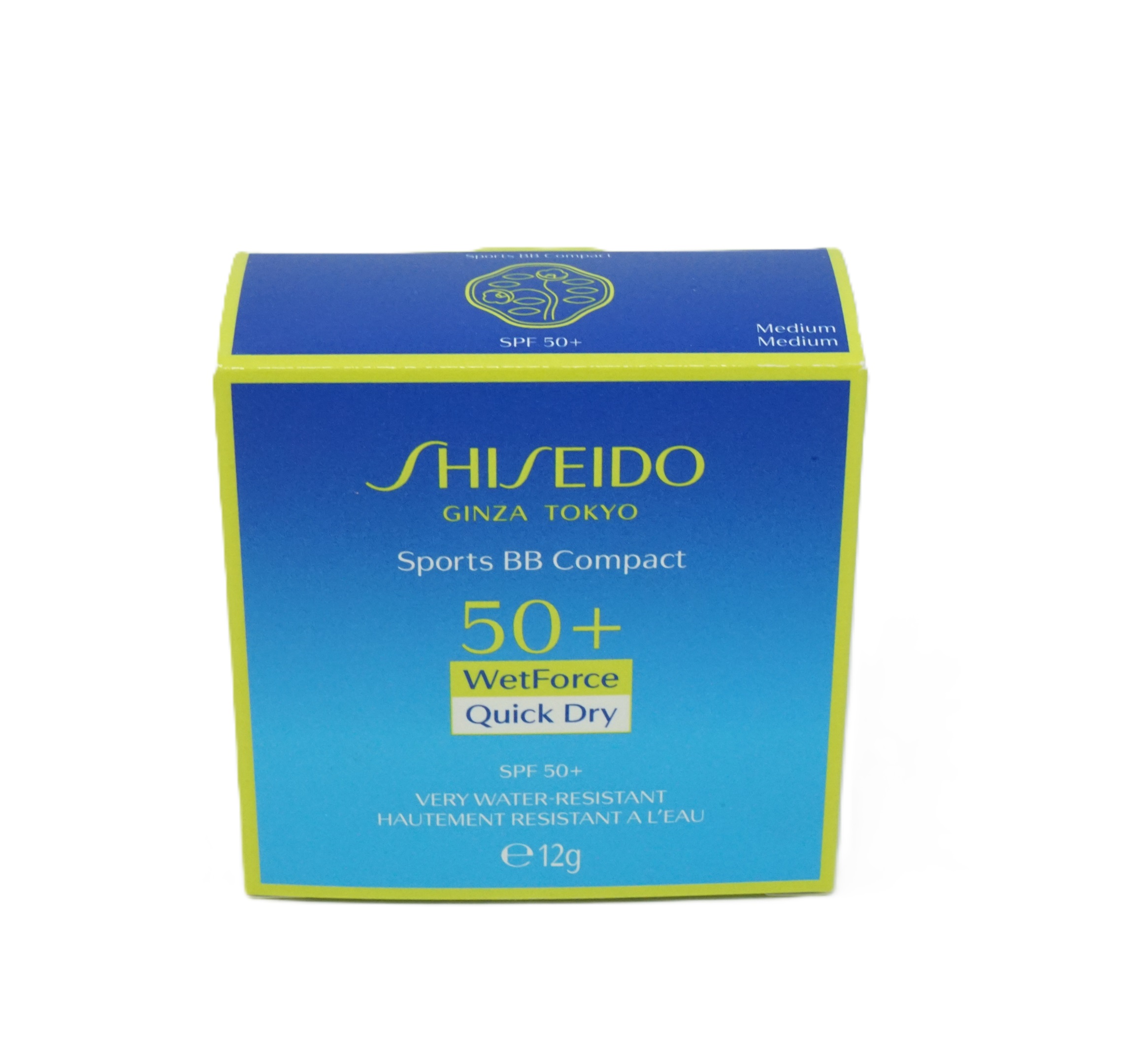 Shiseido Ginzy Tokyo Sports BB Compact  SPF50+ Sonnenschutz Medium 12g