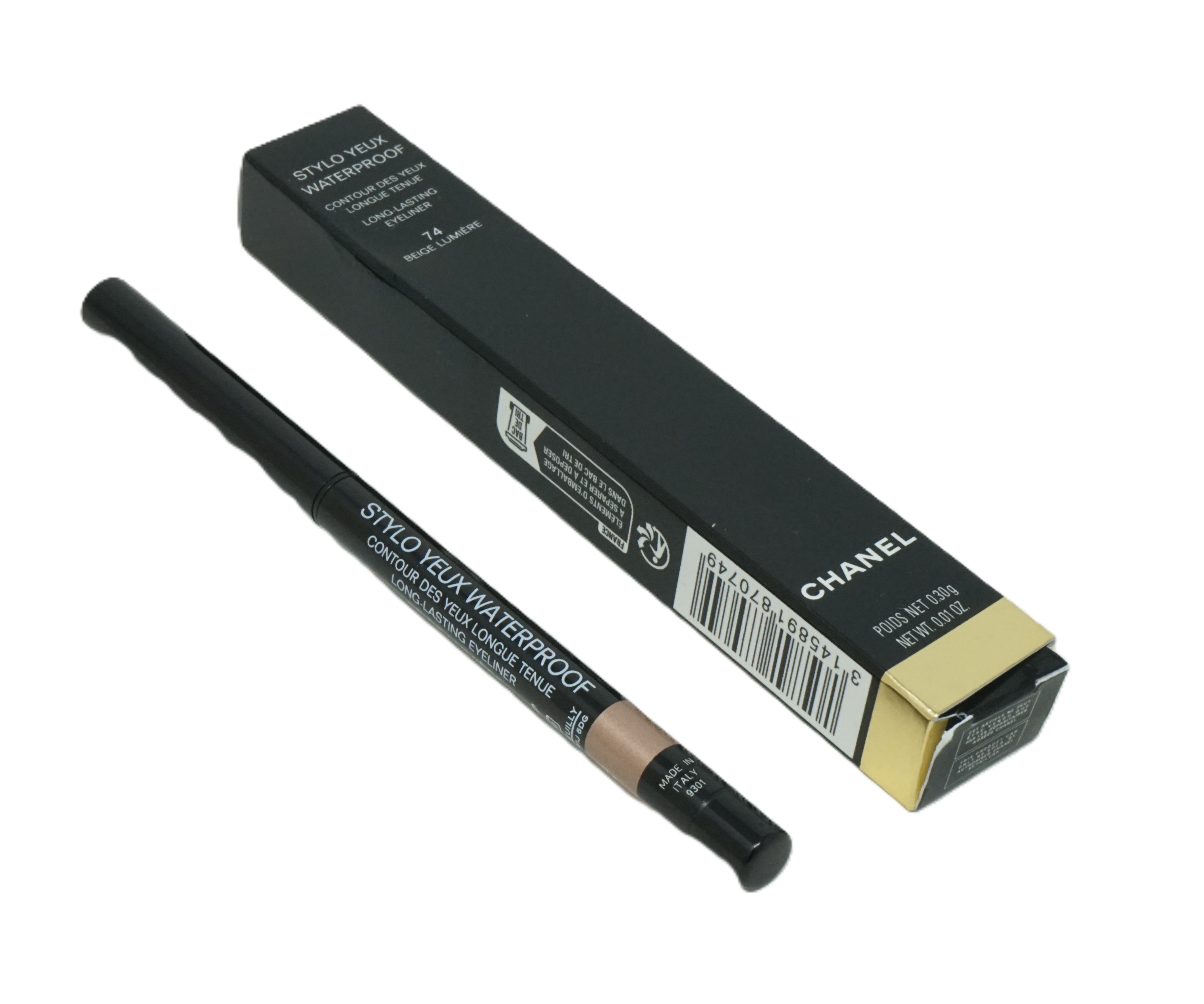 Chanel Stylo Yeux Wasserfestes Eyeliner 0,3g Beige Lumiere 74