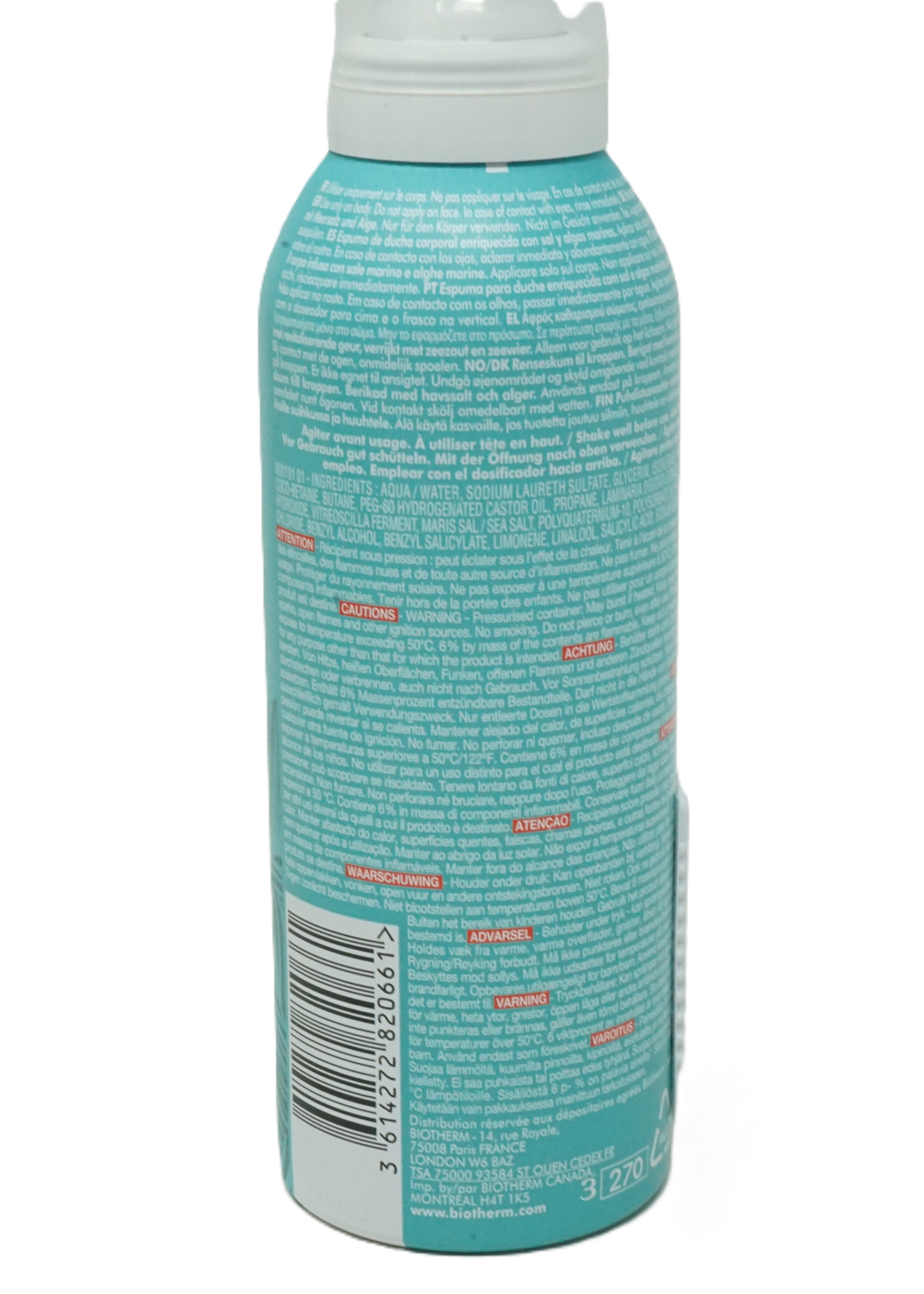 Biotherm Revitalizing Blend Bath Therapy Body Cleansing Foam 200 ml