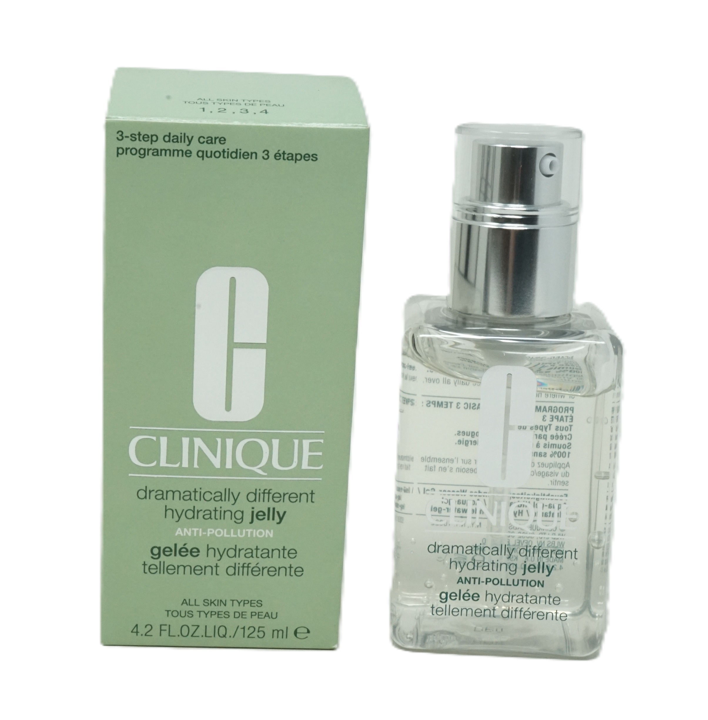 Clinique dramatically different hydrating jelly Anti-Pollution all skin types 125ml