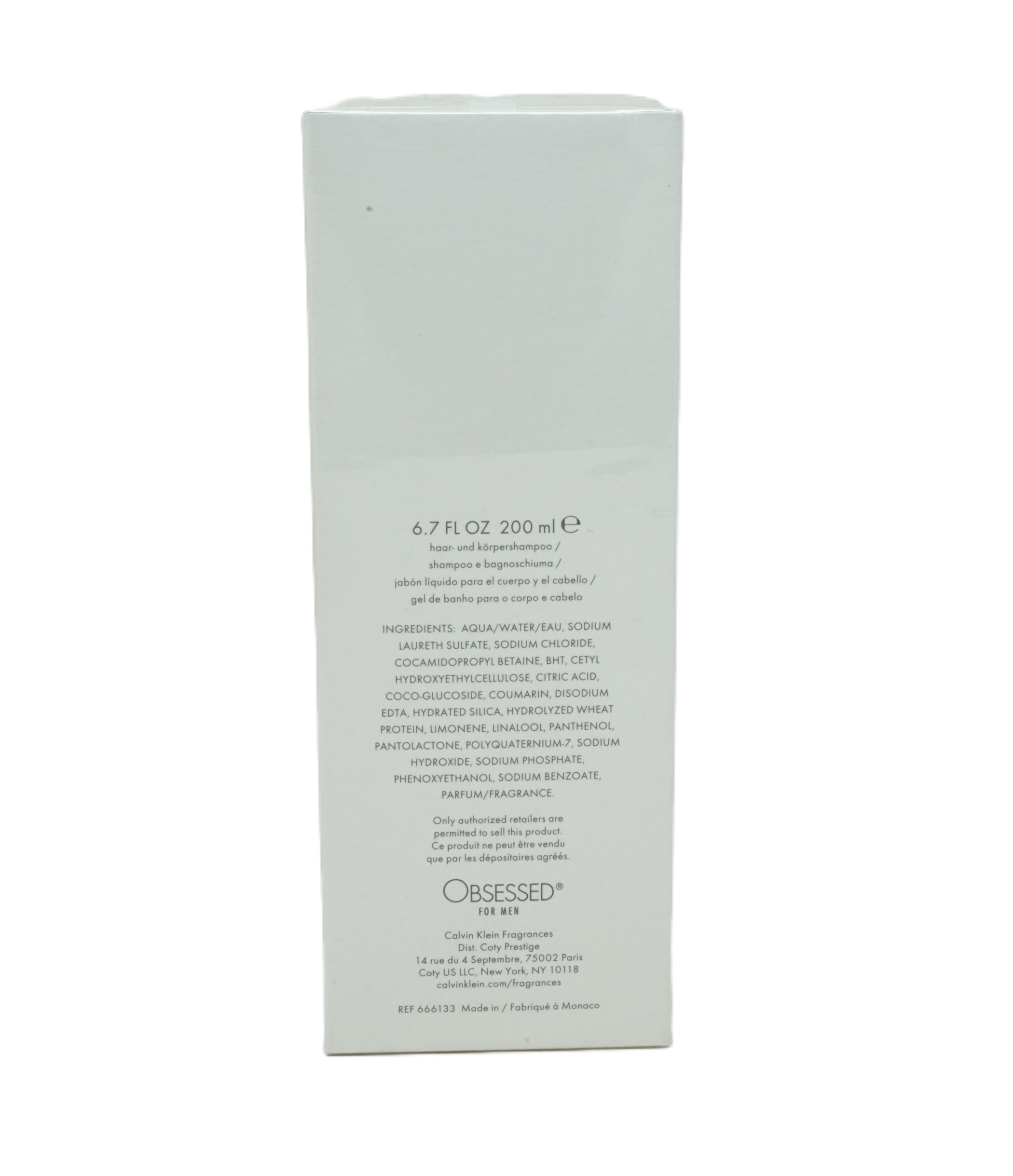 Calvin Klein Obsessed For Men Hair and Body Wash 200 ml