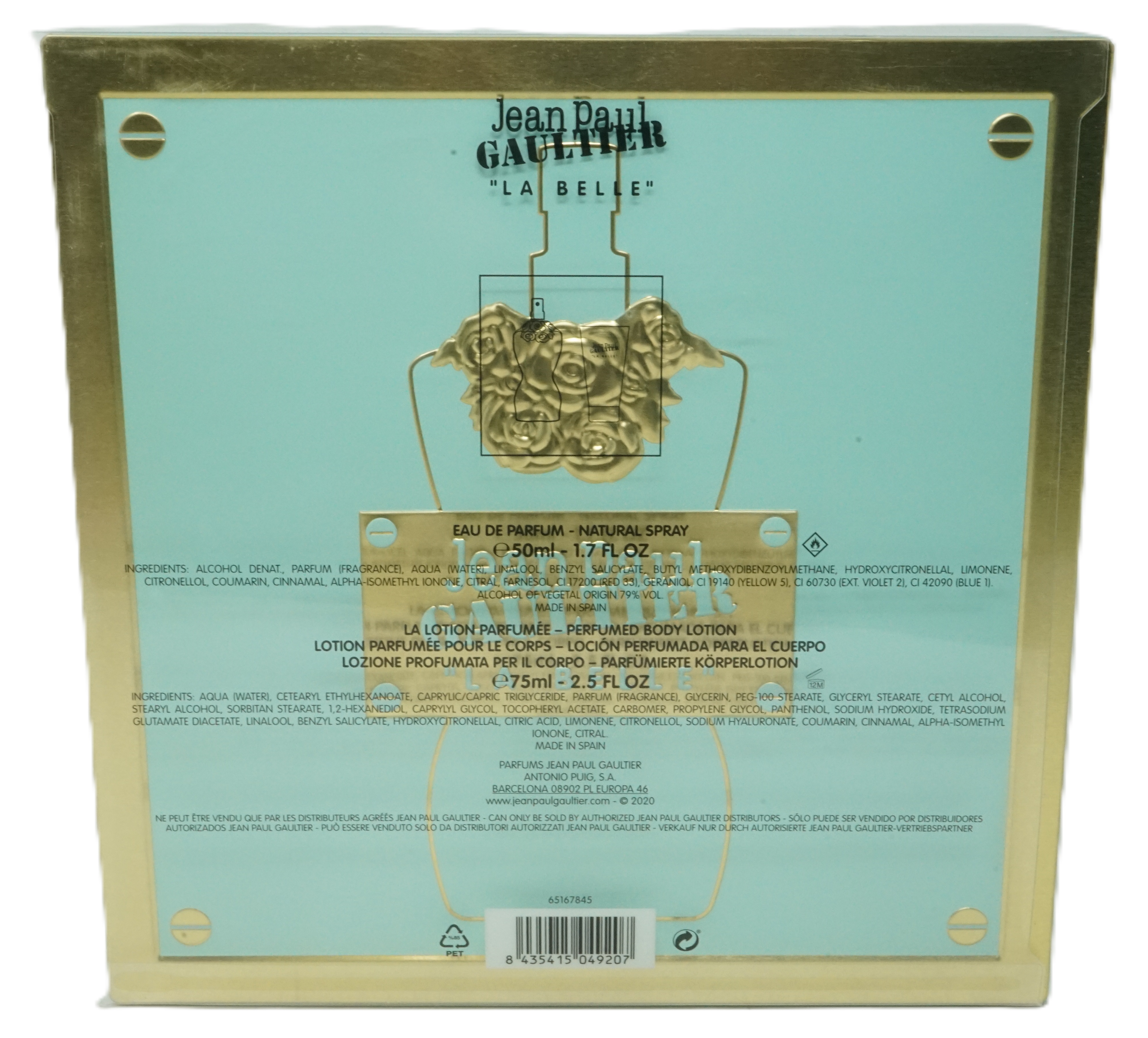Jean Paul Gaultier La Belle Eau de Parfum 50 ml + BL 75 ml