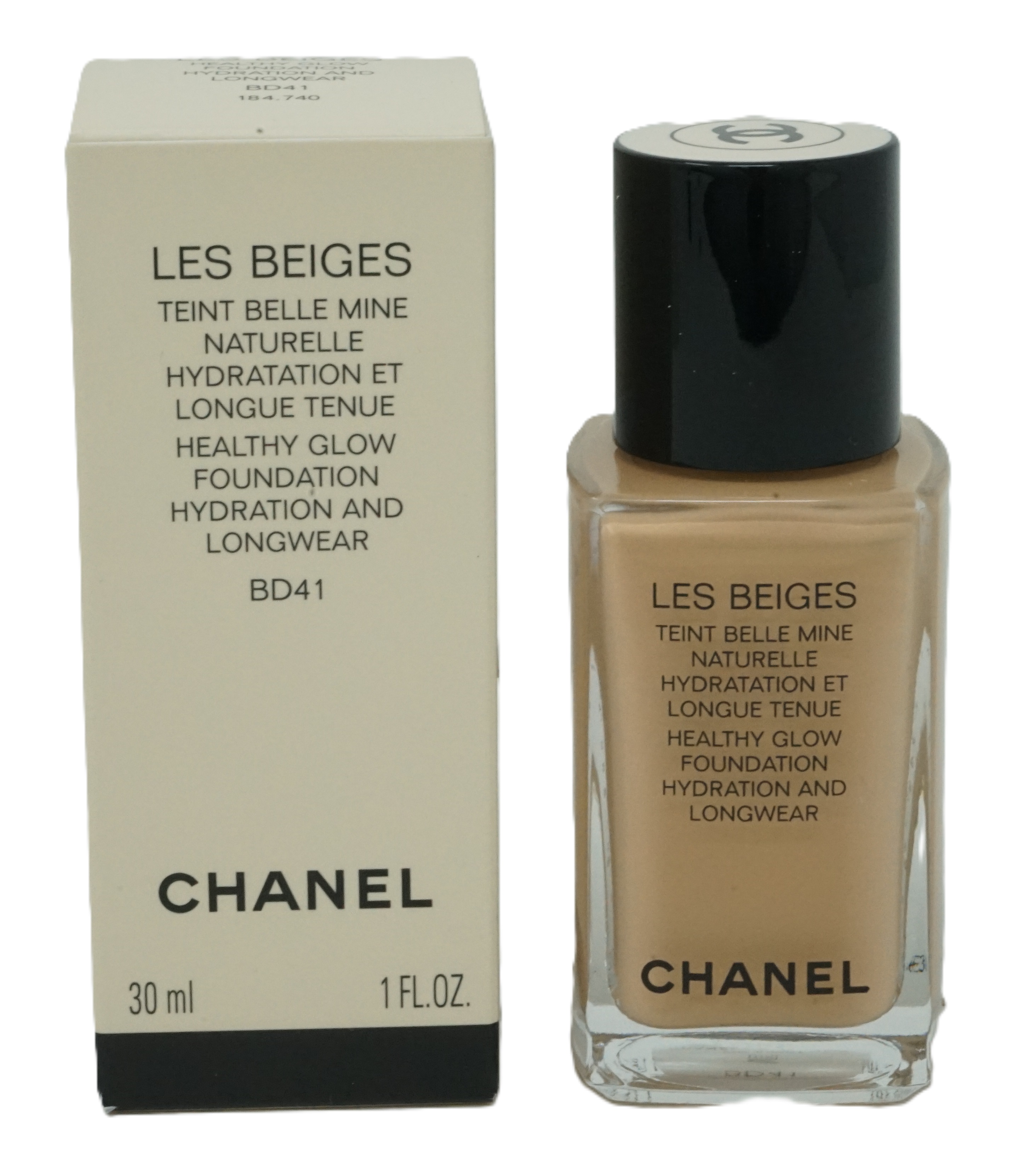 Chanel Les beiges Healthy glow Foundation hydration and longwear BD41 30ml