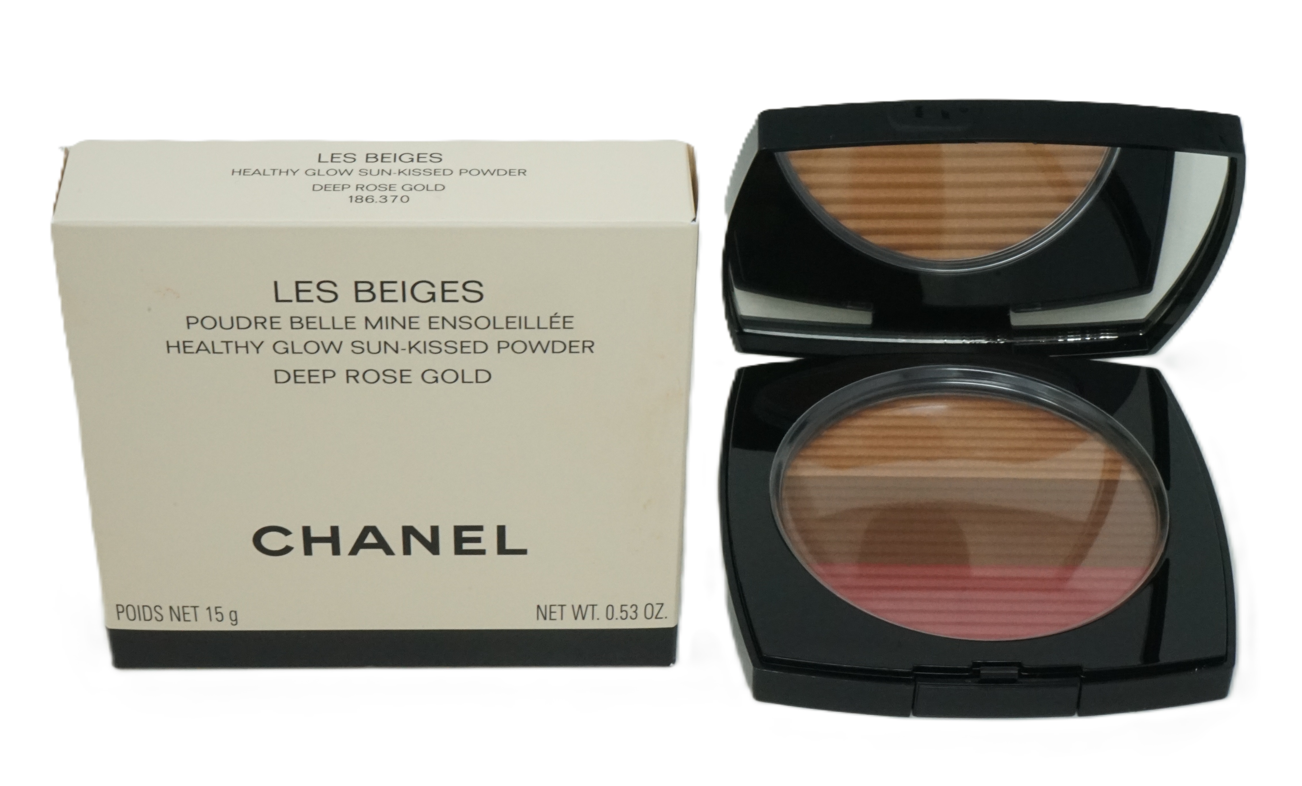 Chanel Les Beiges Healthy Glow Sun-Kissed Puder 15g Deep Rose Gold