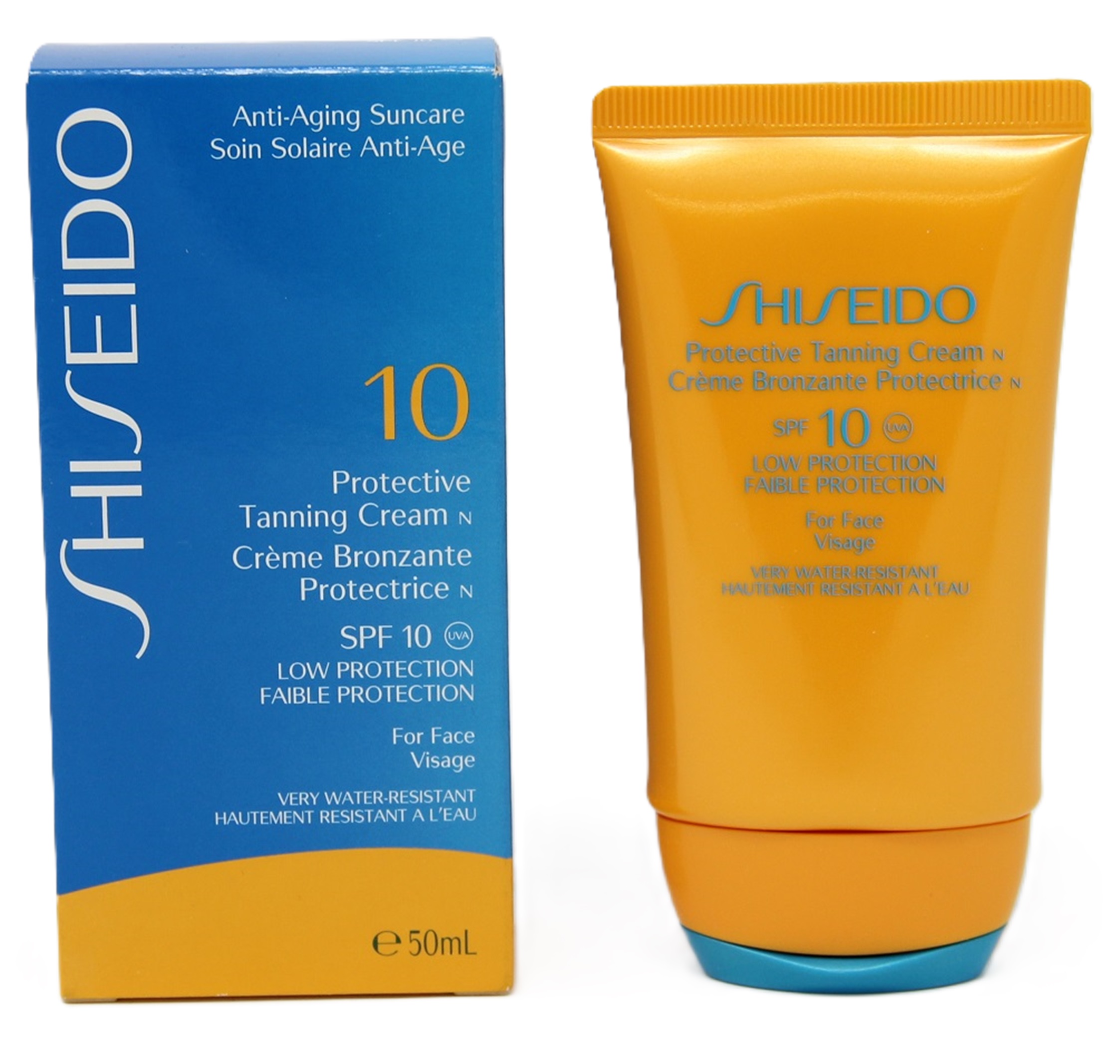 Shiseido 10 Tanning Cream Sonnencreme SPF10 50ml