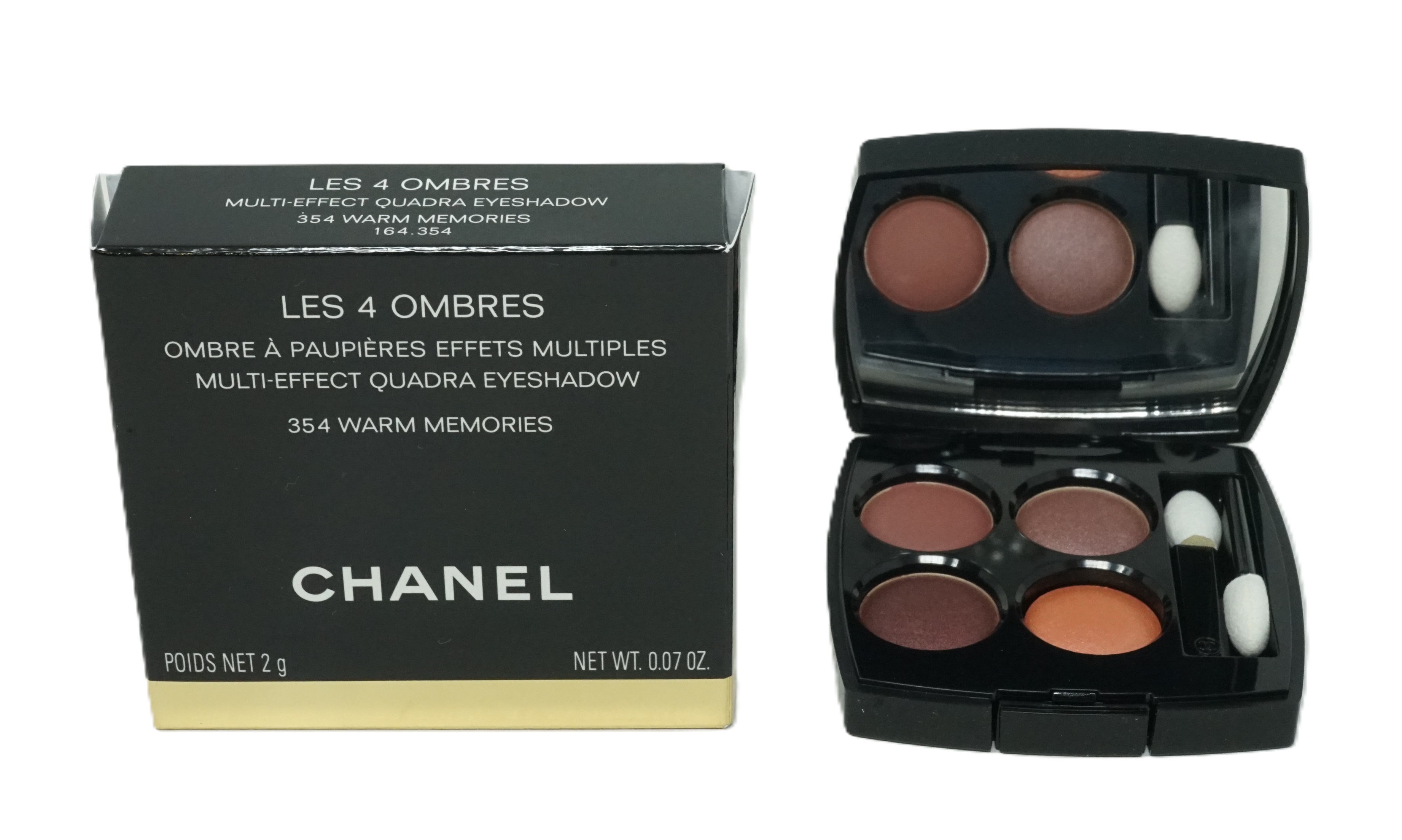 Chanel Les 4 Ombres Multi-Effect Eyeshadow Lidschatten 354 Warm Memories 2g