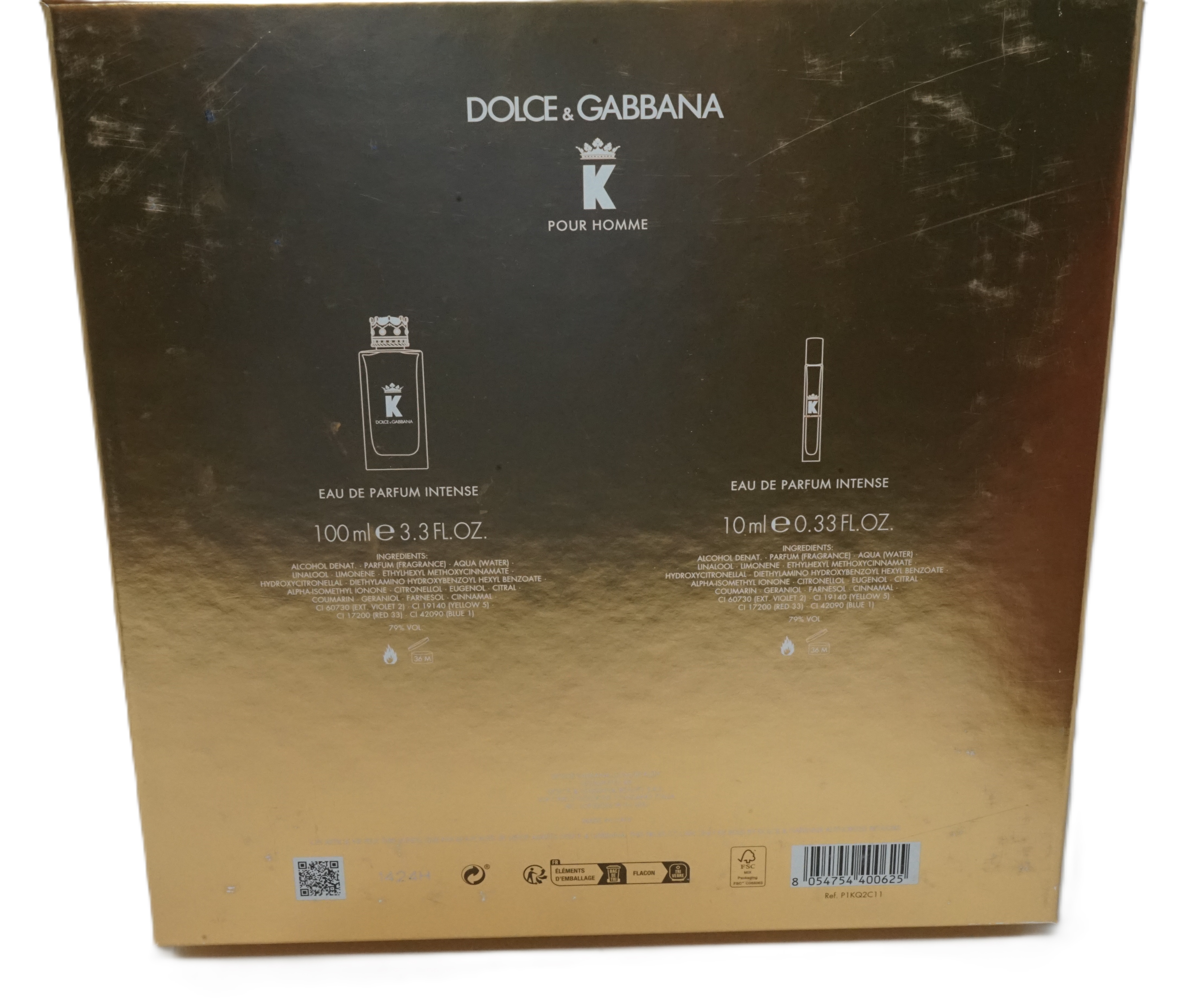Dolce & Gabbana K Eau de Parfum Intense 100ml + EdP Intense 10 ml