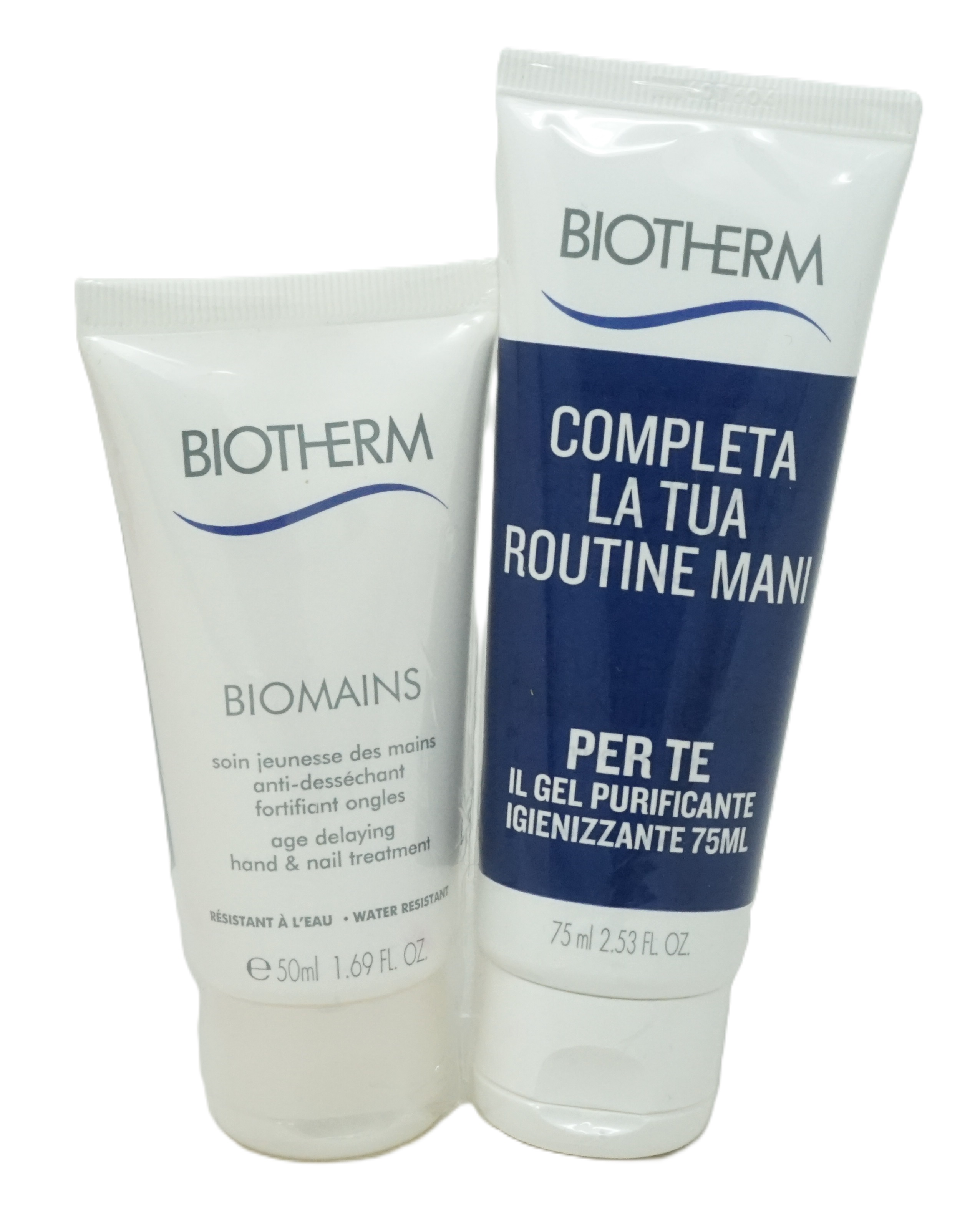 Biotherm Biomains Duo Pack hand & nail treatment 50 ml + Handgel 75 ml