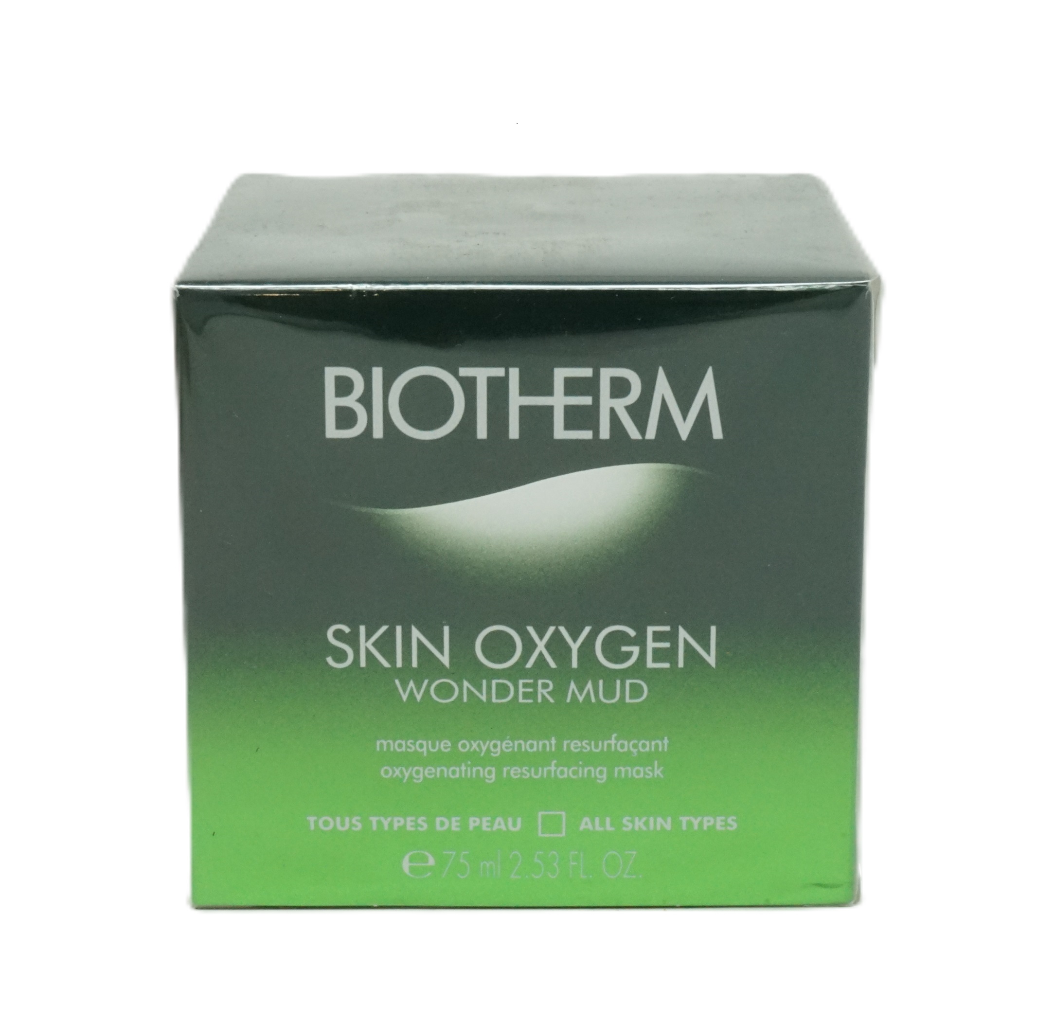 Biotherm Oxygen Wonder Mud Resurfacing Mask Gesichtsmaske Alle Hauttypen 75 ml