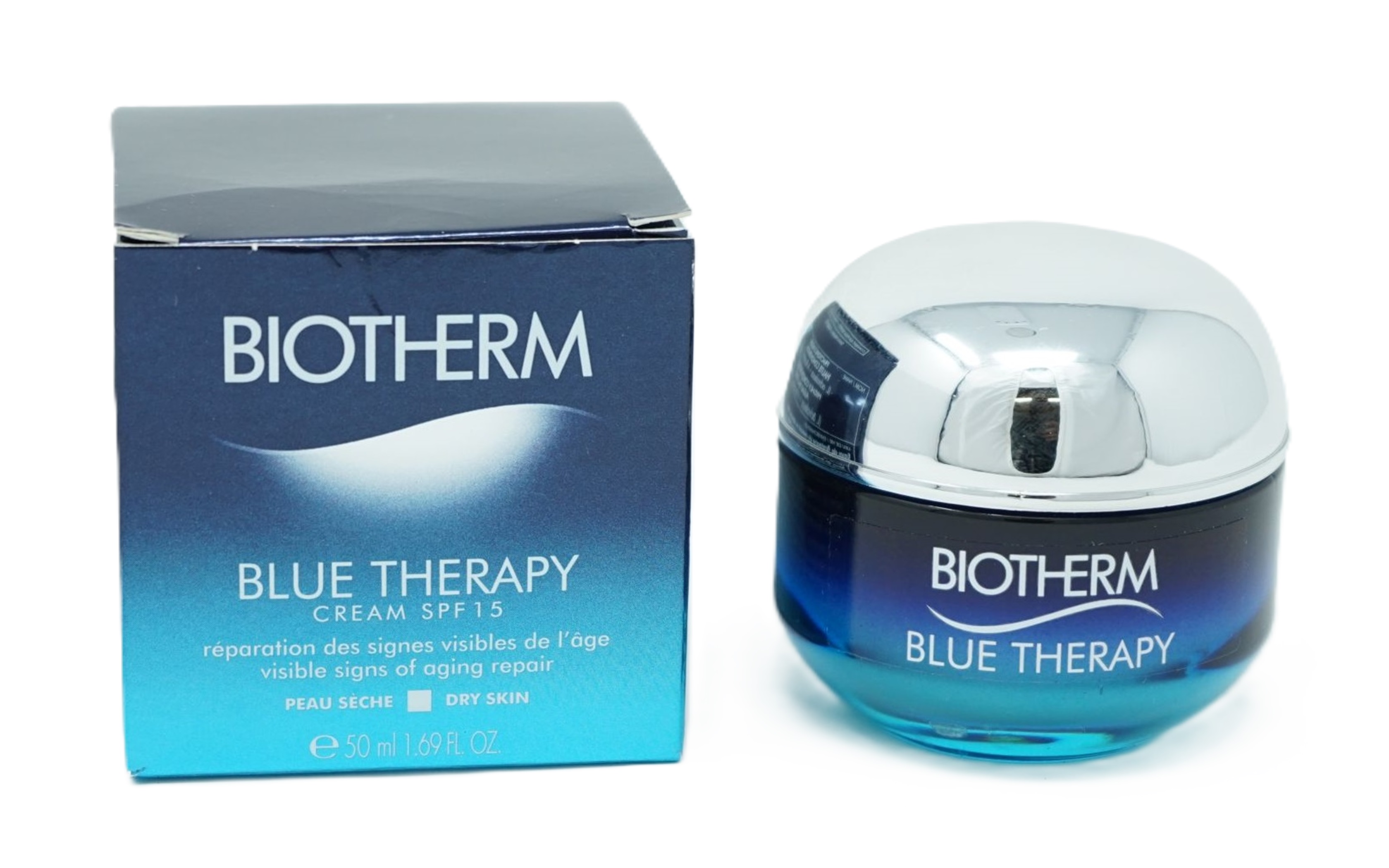 Biotherm Blue Therapy Cream SPF15 visible signs of aging repair  Dry Skin 50 ml
